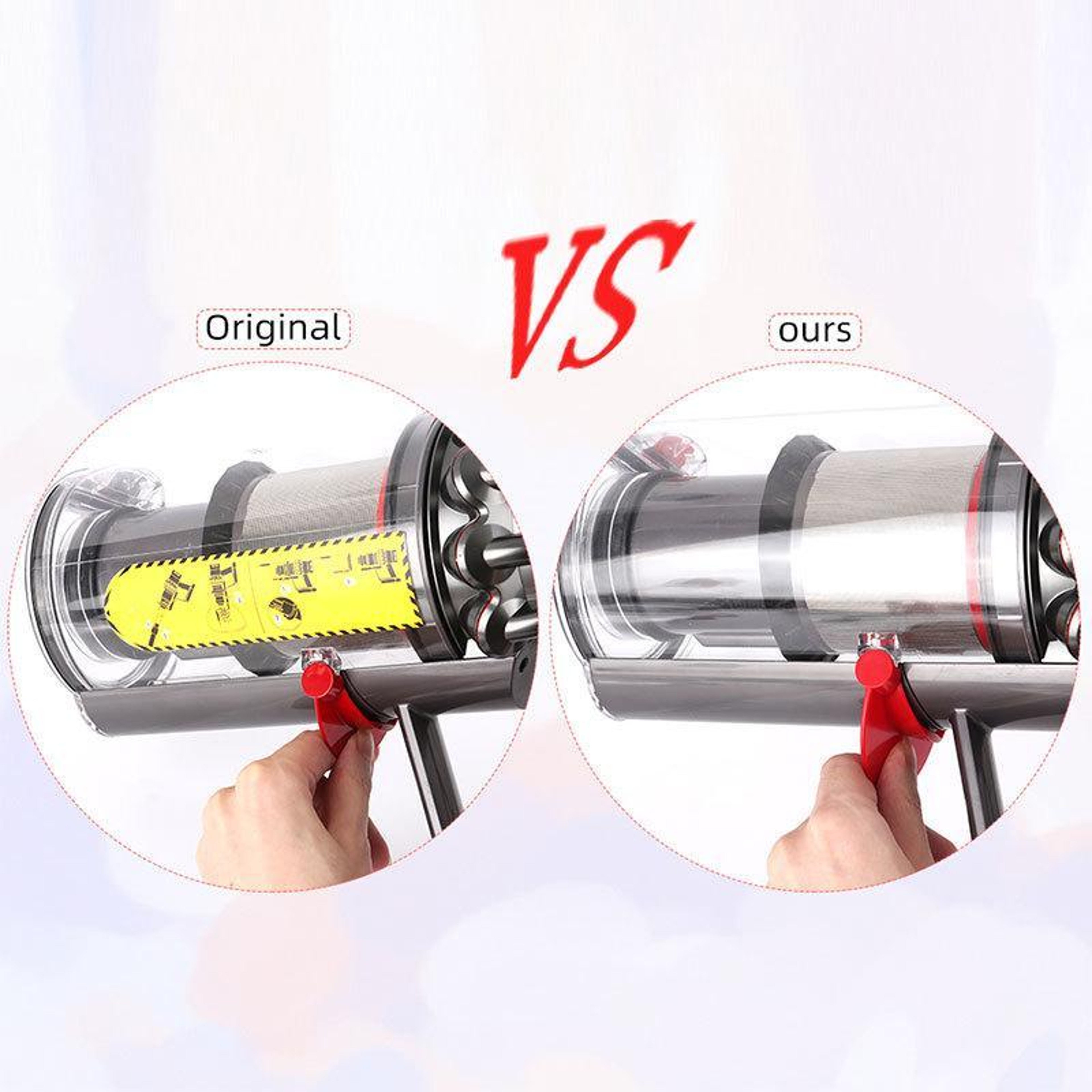 Upgraded Dust Bin Release Trigger Switch for Dyson V10 V11 V15 Vacuum Cleaners – view 3