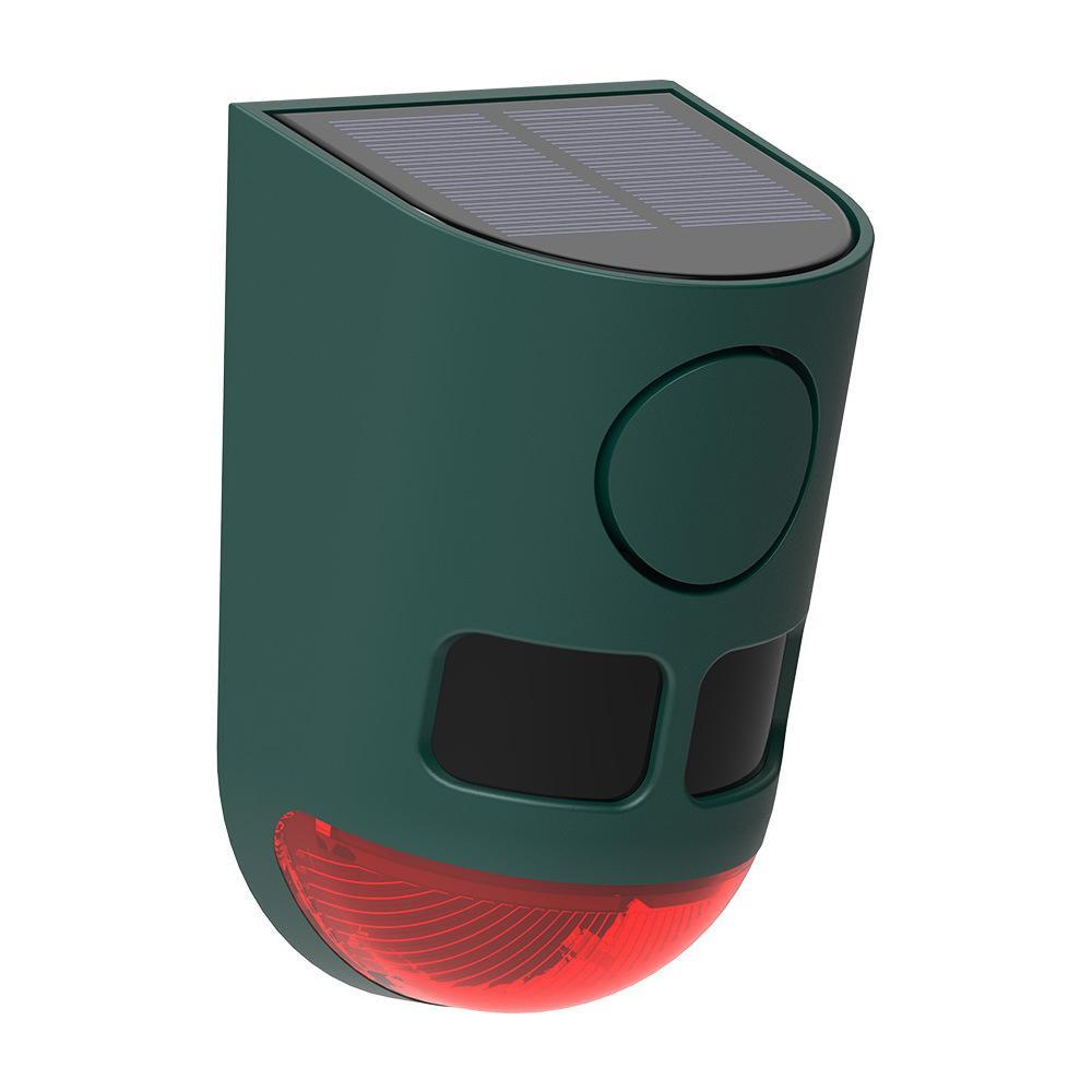 Solar Motion Sensor Alarm With Ultrasonic Animal Repellent And 129dB Security Siren 8
