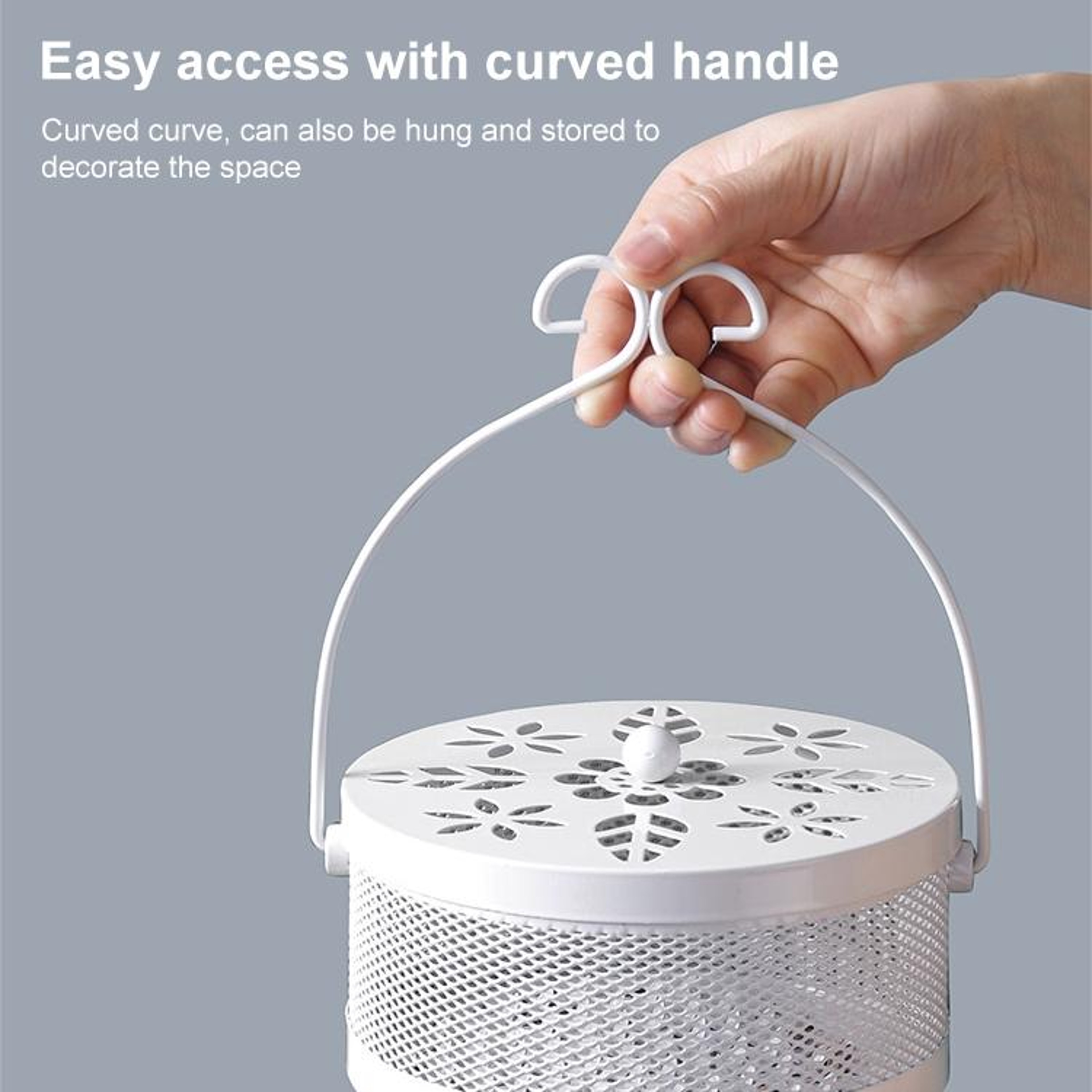 Portable Fireproof Mosquito Coil Holder With Lid For Outdoor Camping  Patio Use 3