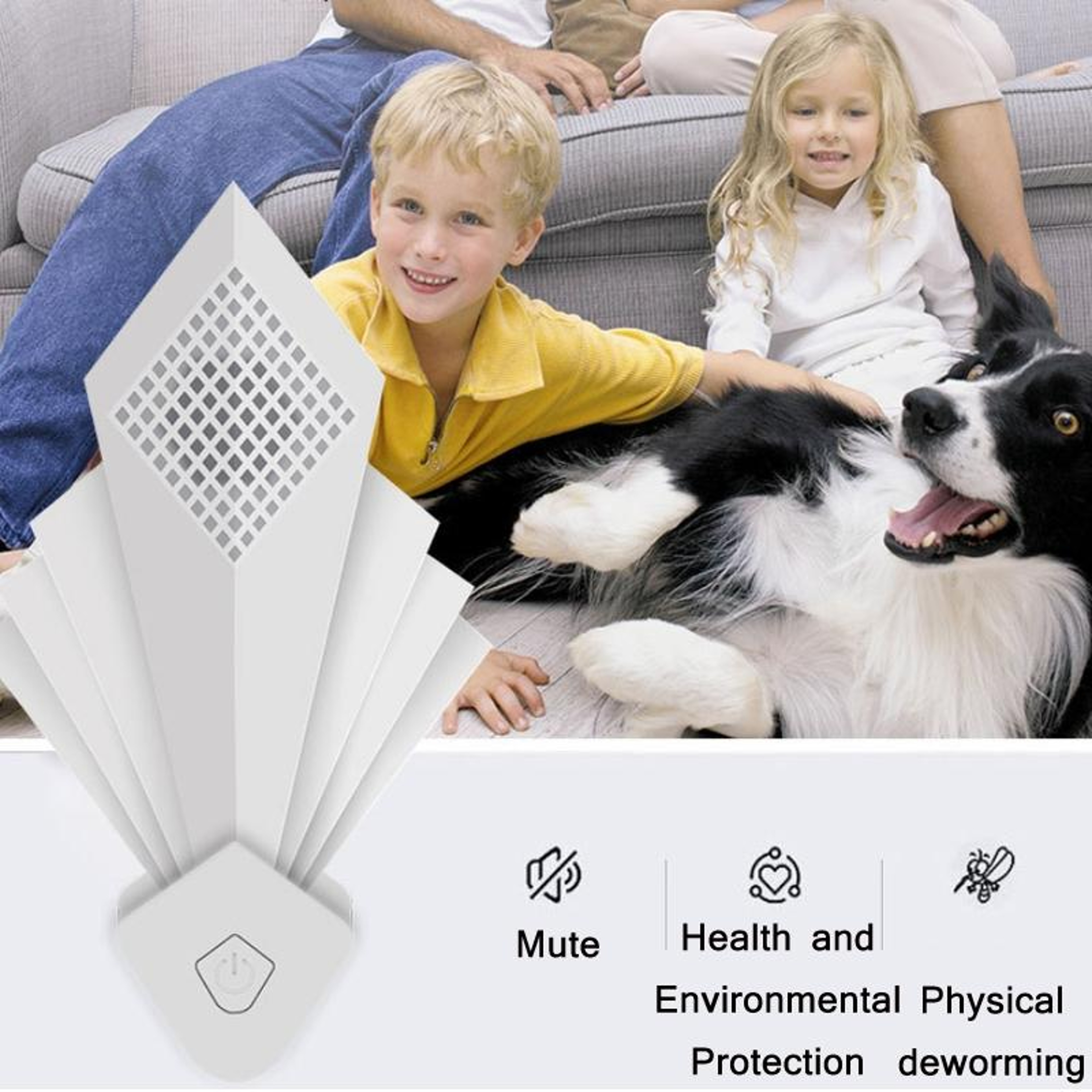 SilentGuard Ultrasonic Mosquito Repellent Night Light For Home Indoor Pest Control 3