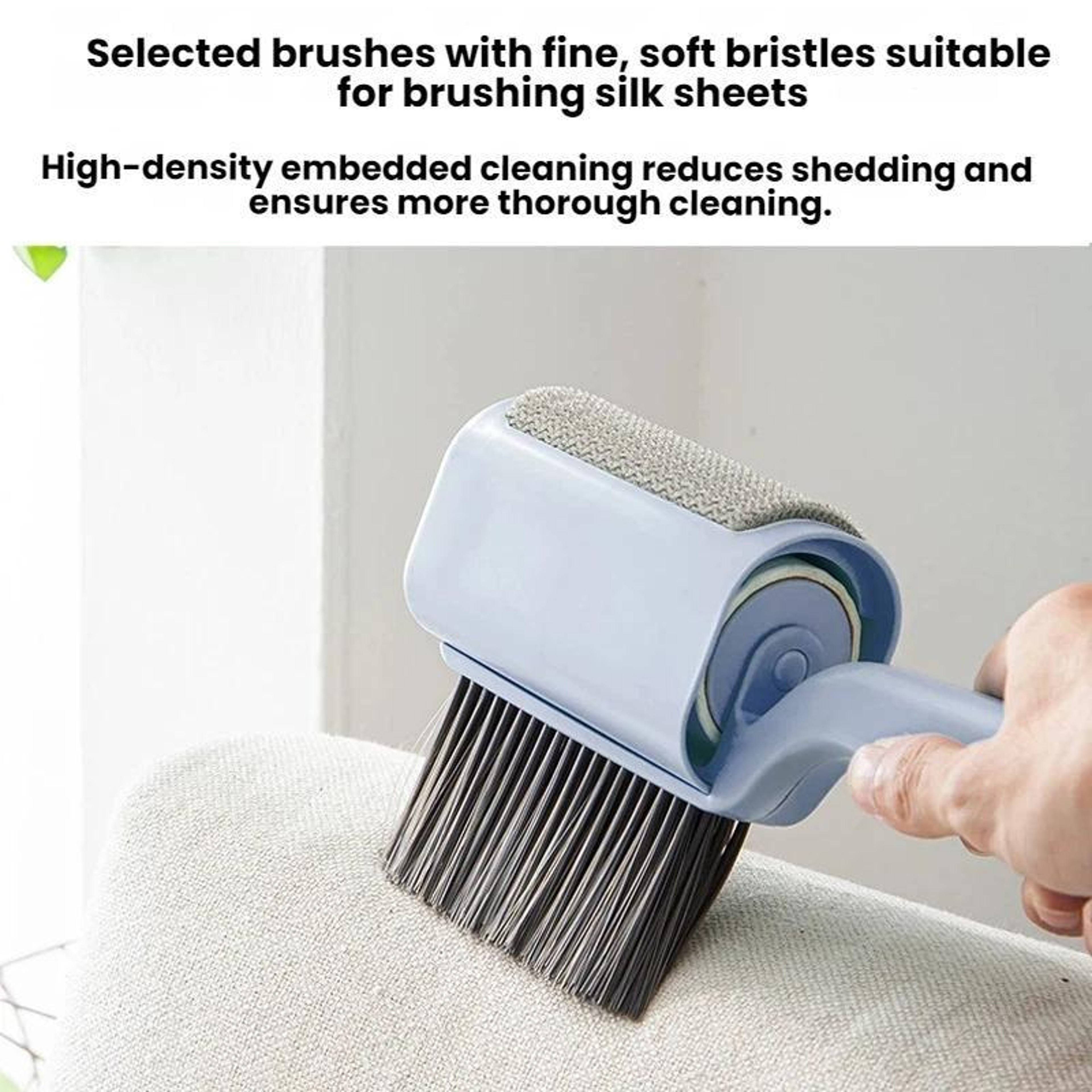 3 In 1 Reusable Lint Roller  Pet Hair Remover Brush For Clothes Bedding  Furniture 6