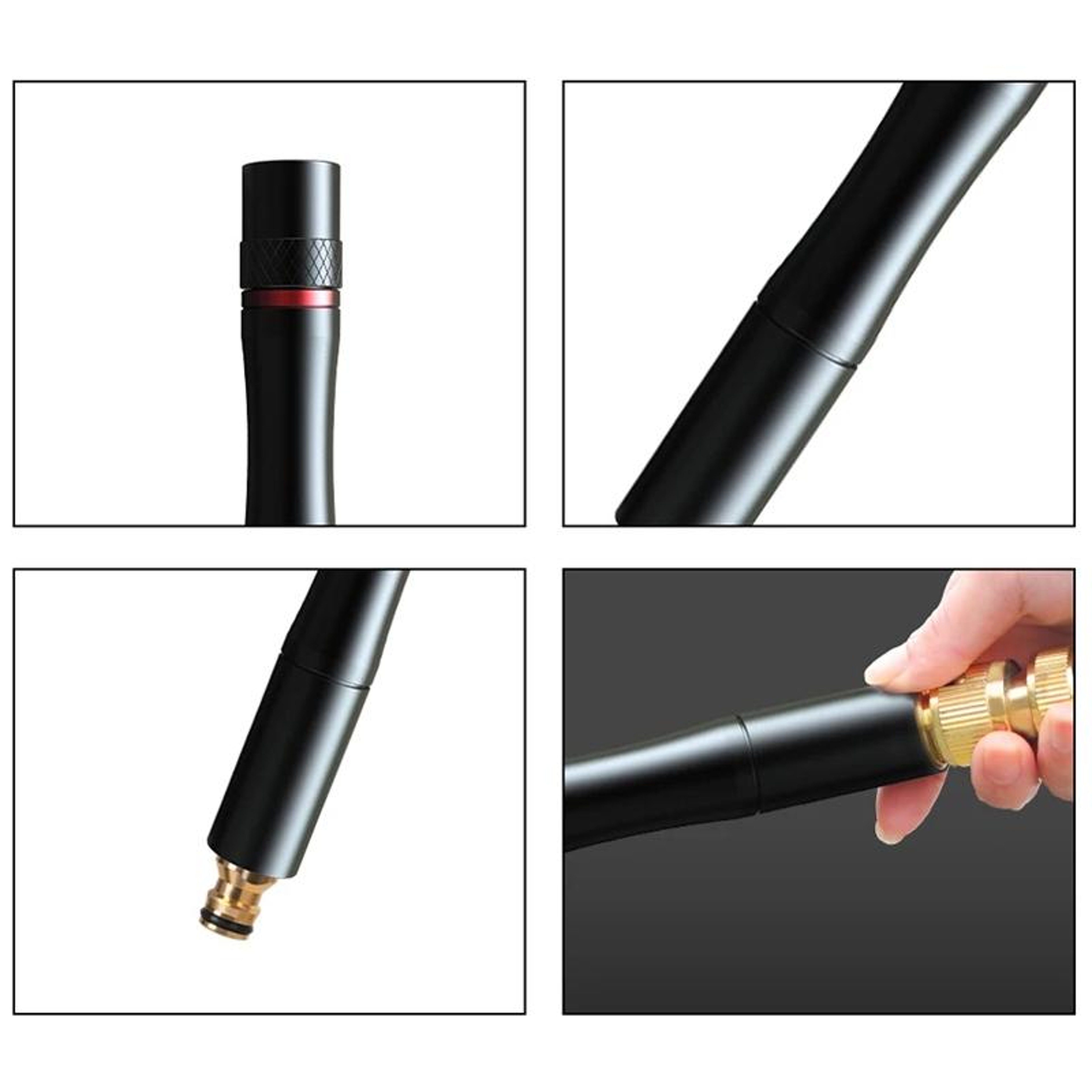 High Pressure Hose Nozzle For Car Wash  Garden Watering With Adjustable Spray Control 3