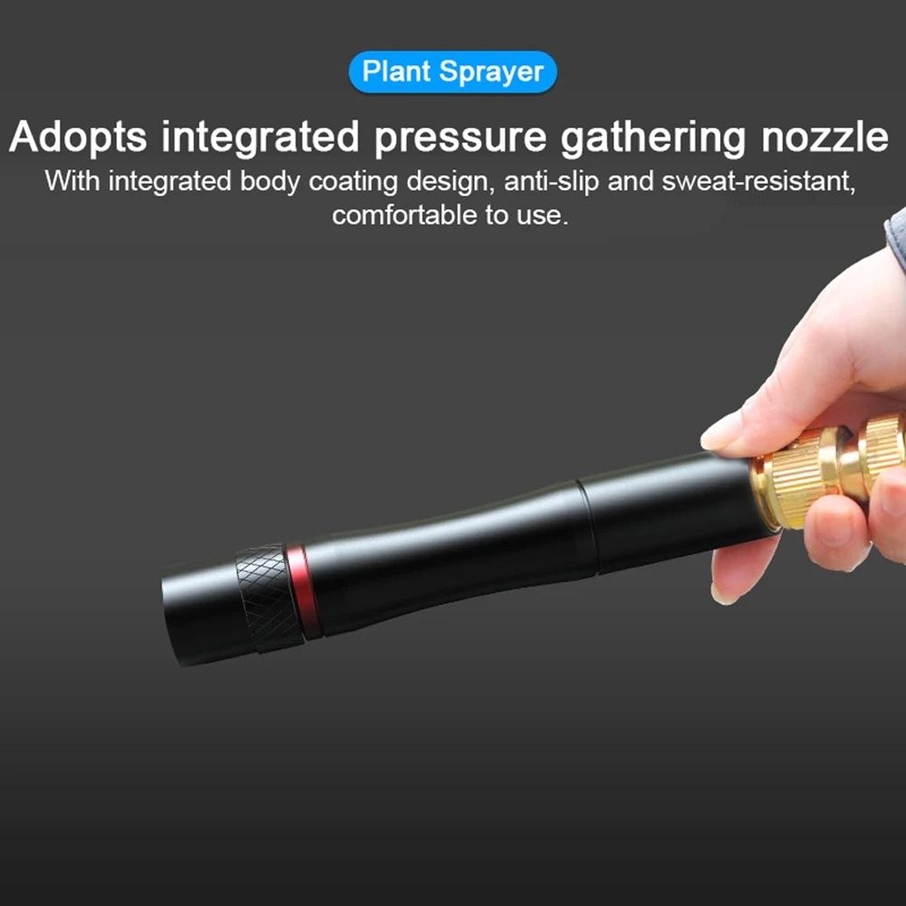 High Pressure Hose Nozzle For Car Wash  Garden Watering With Adjustable Spray Control 8