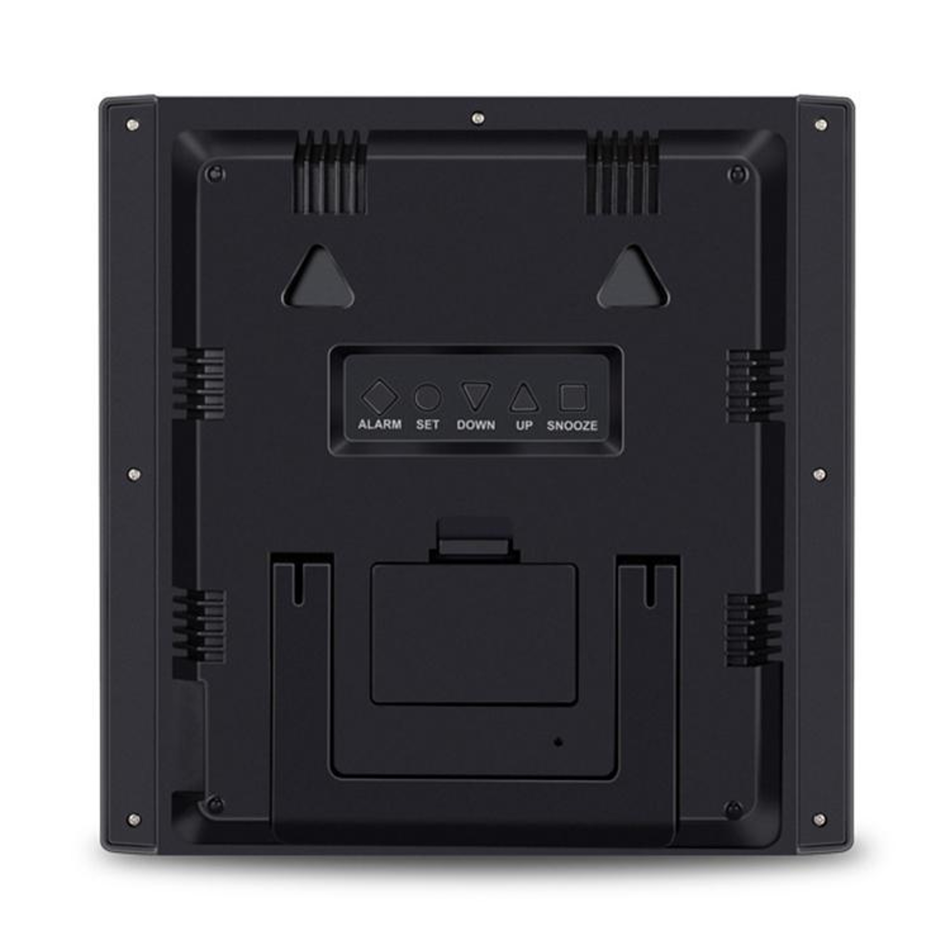 Large Screen Digital Wall Clock With Temperature  Humidity Monitor 1