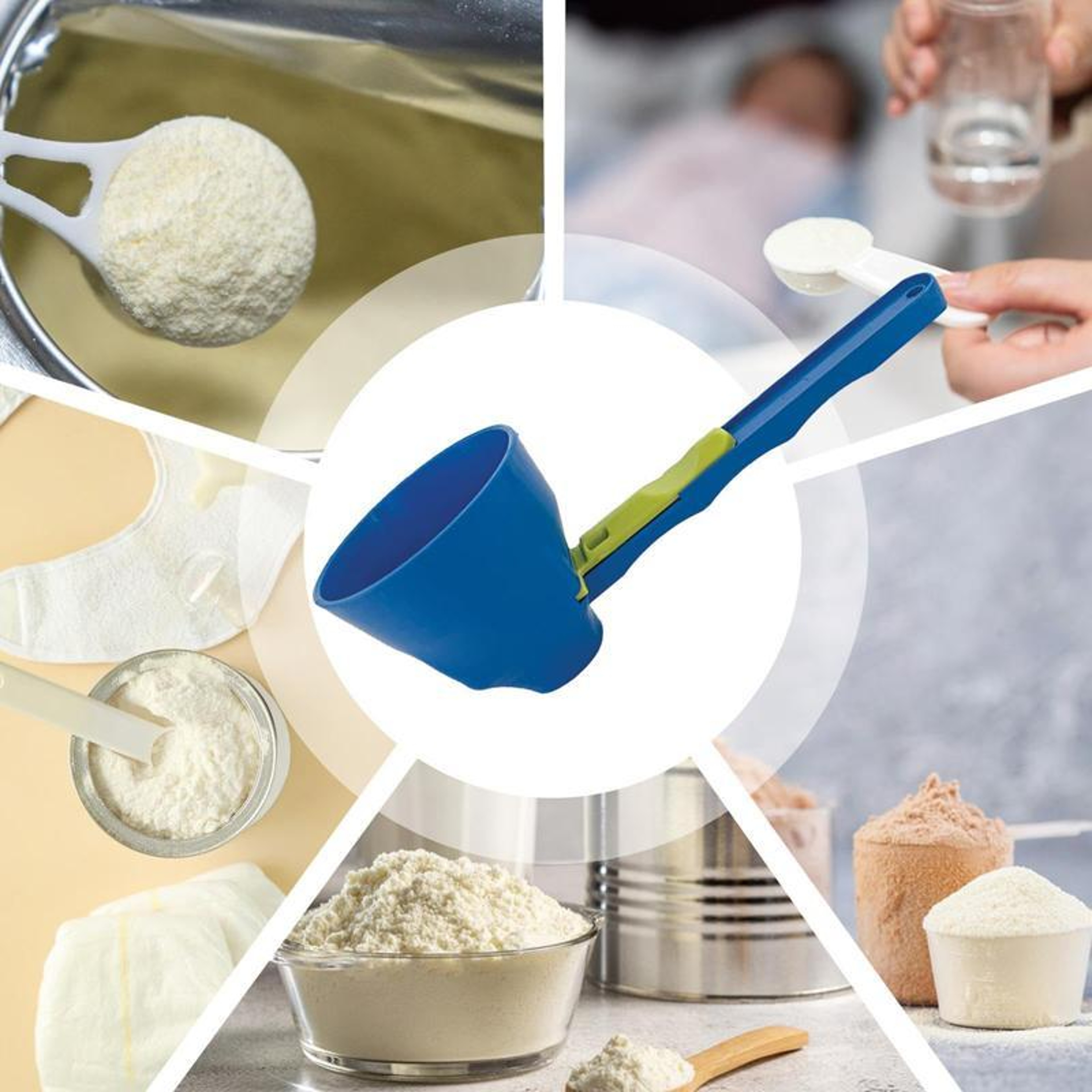 Protein Powder  Coffee Measuring Scoop With Leak Proof Sliding Design 3