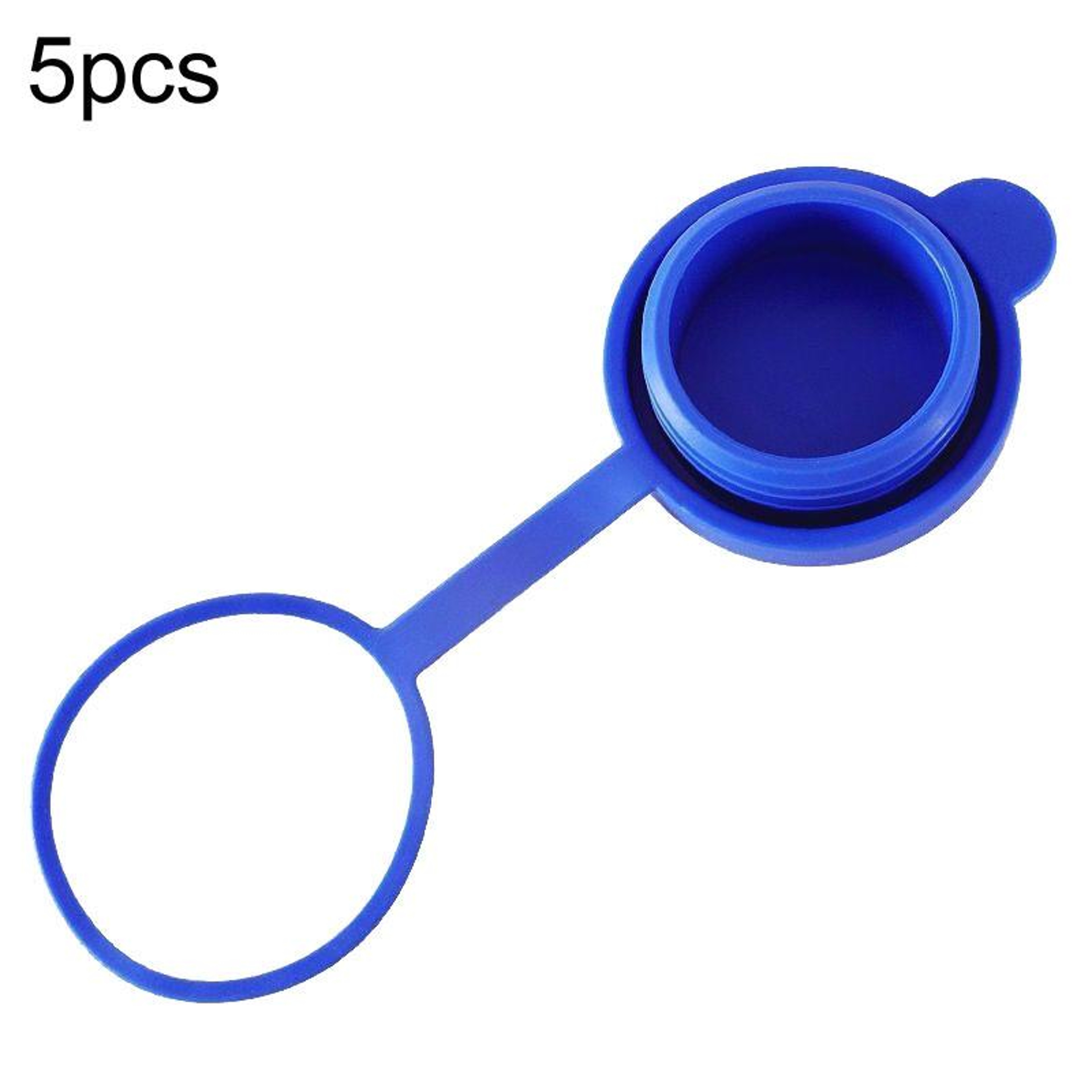 5 Pack Leakproof Silicone Water Jug Caps For Water Dispensers  Bottled Water 1