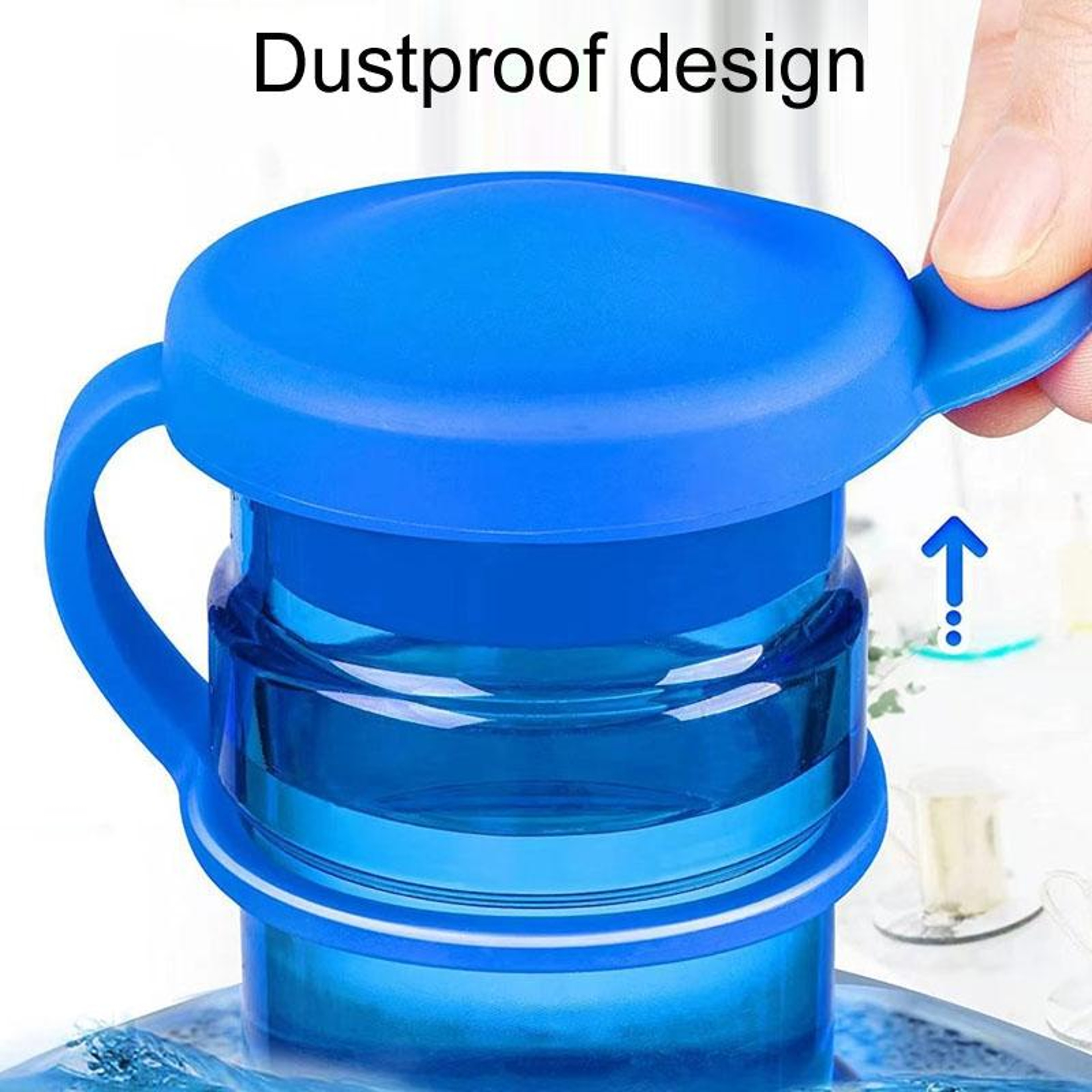 5 Pack Leakproof Silicone Water Jug Caps For Water Dispensers  Bottled Water 5