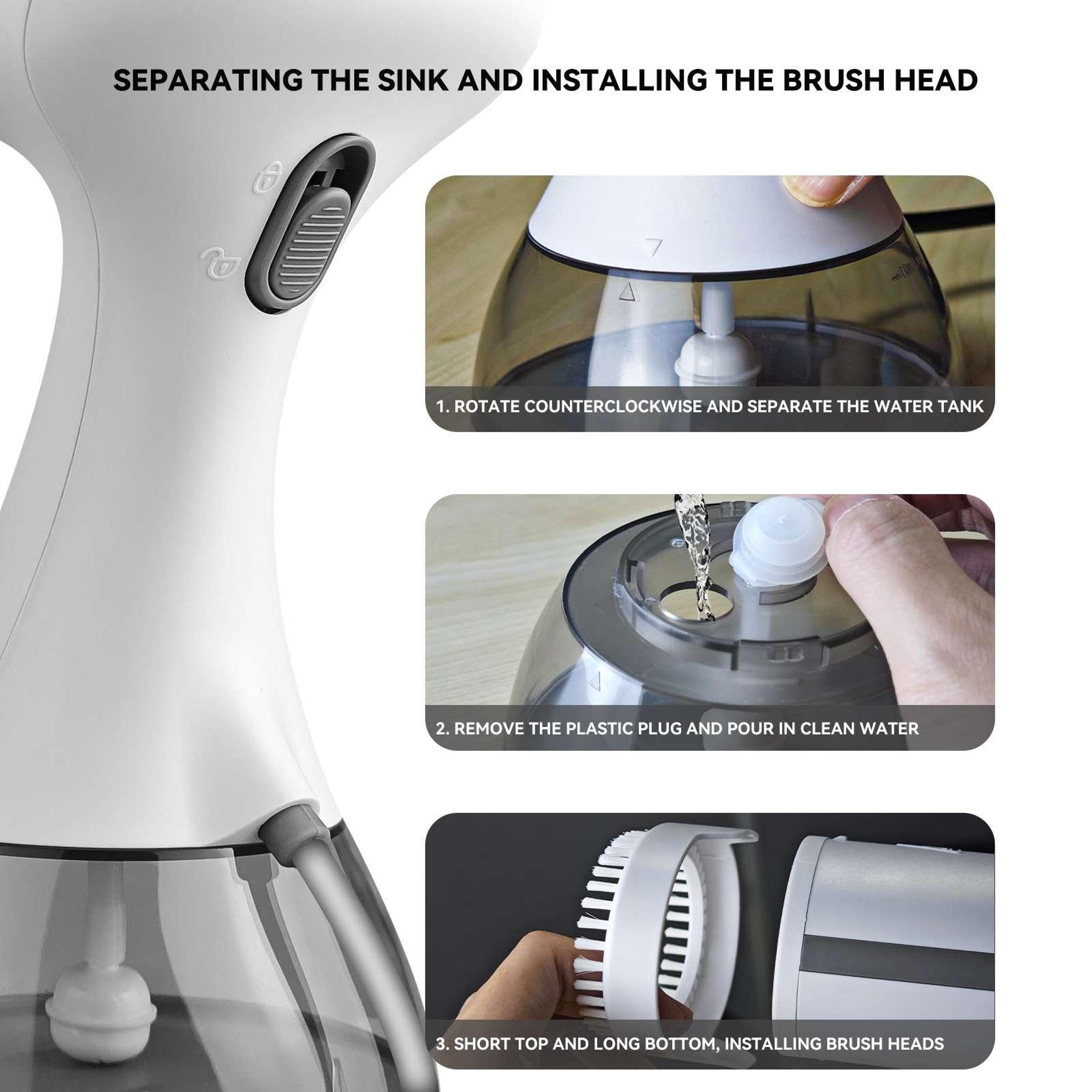 SteamEase Pro Portable Garment Steamer  Handheld Steam Iron For Fast Wrinkle Removal 8