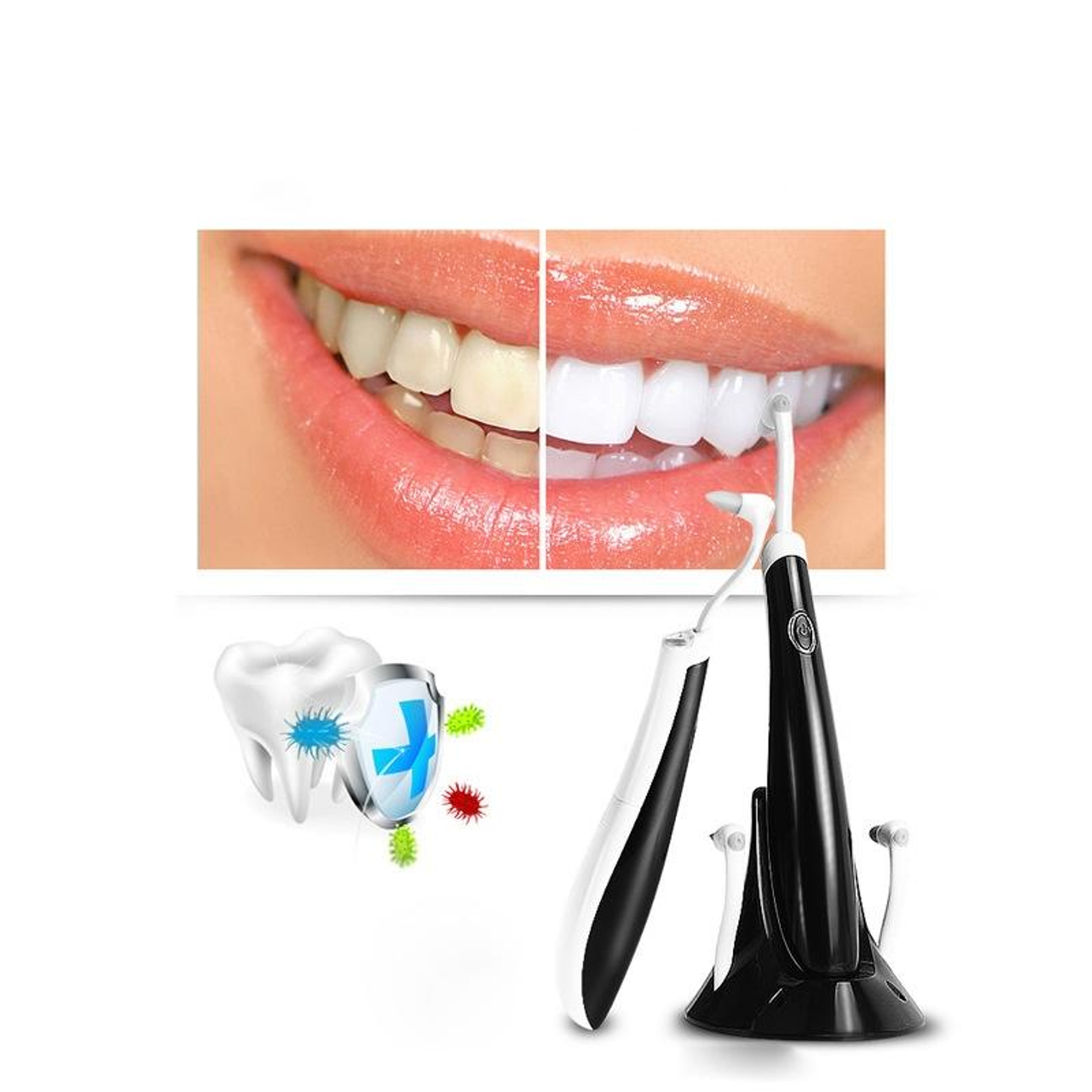 Portable Dental Scaler With LED Light  5 Precision Tips For Teeth Cleaning And Gum Care 1
