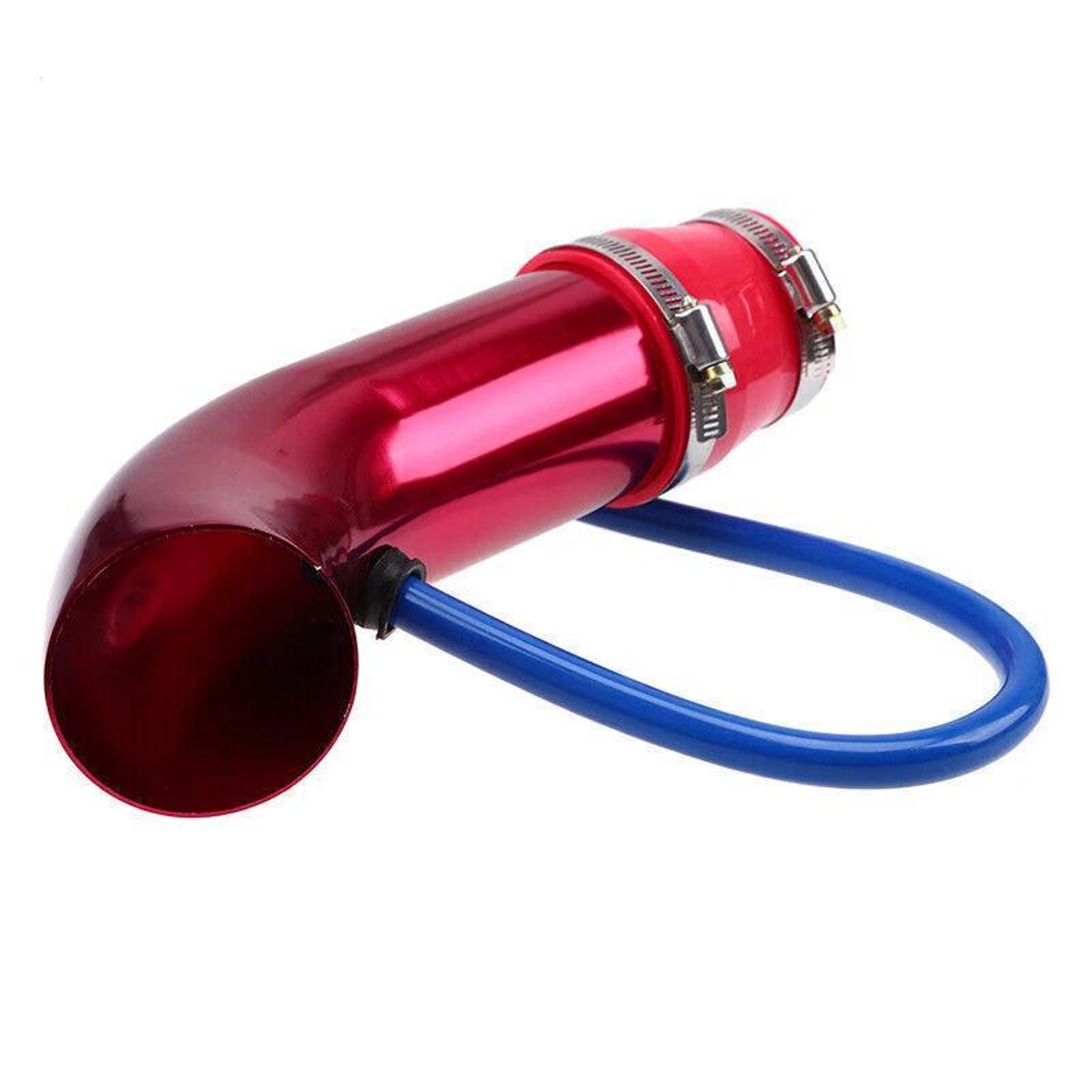 76mm Aluminum Alloy Cold Air Intake Pipe Universal Performance Upgrade Kit 8