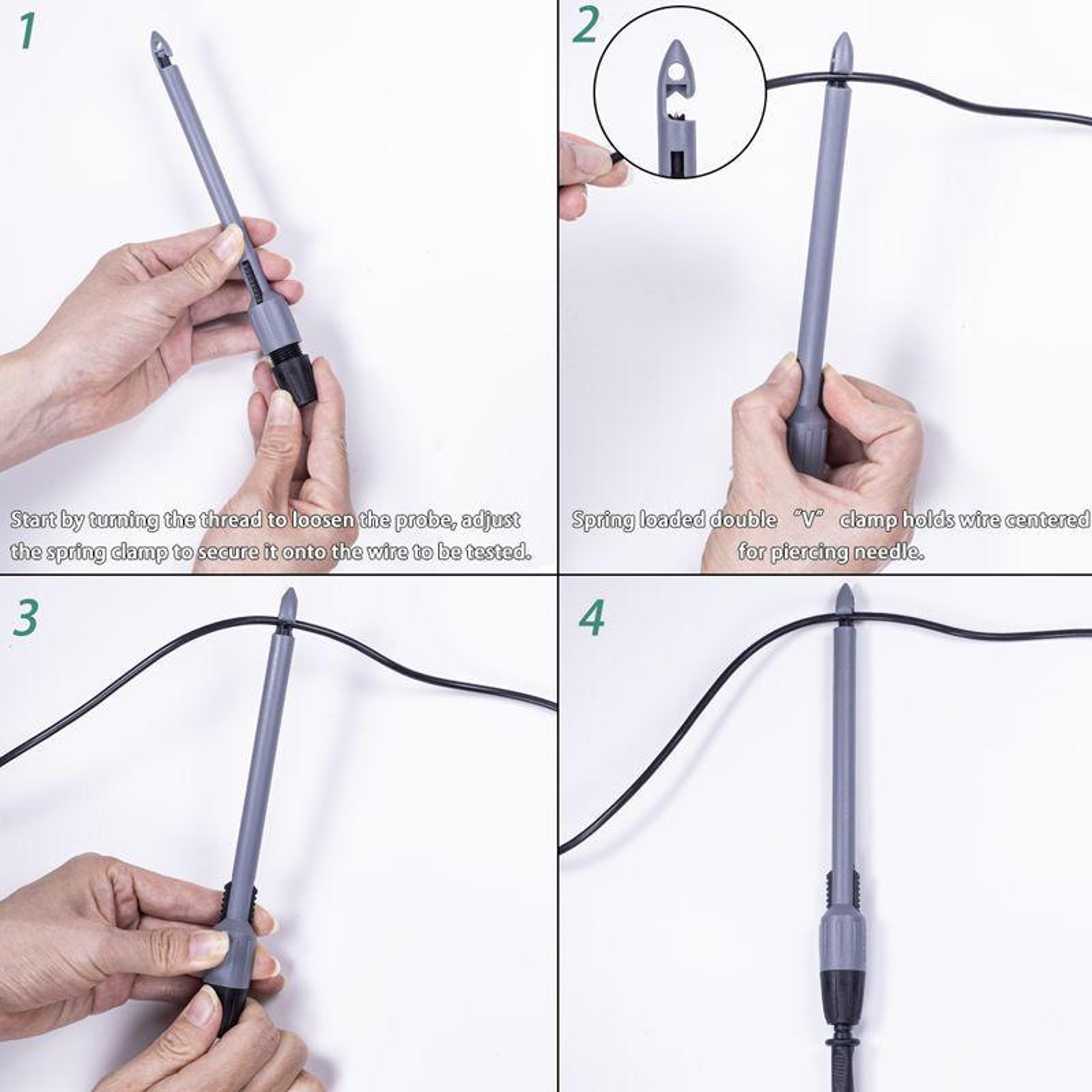 Non Destructive Multimeter Piercing Probes For Automotive  Electrical Testing 5