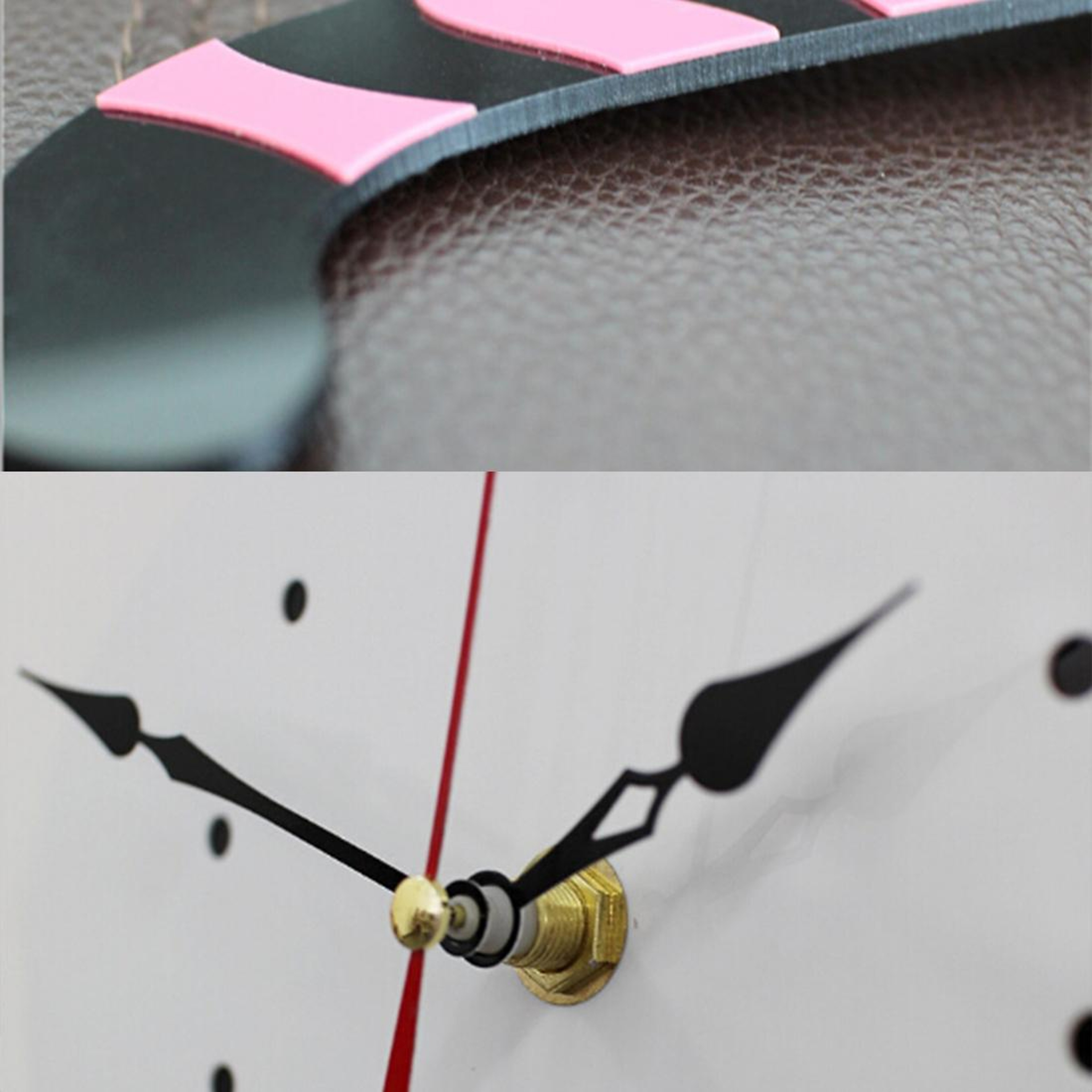 Elegant Cat Wall Clock With Swinging Tail Silent Battery Operated Decorative Timepiece 1