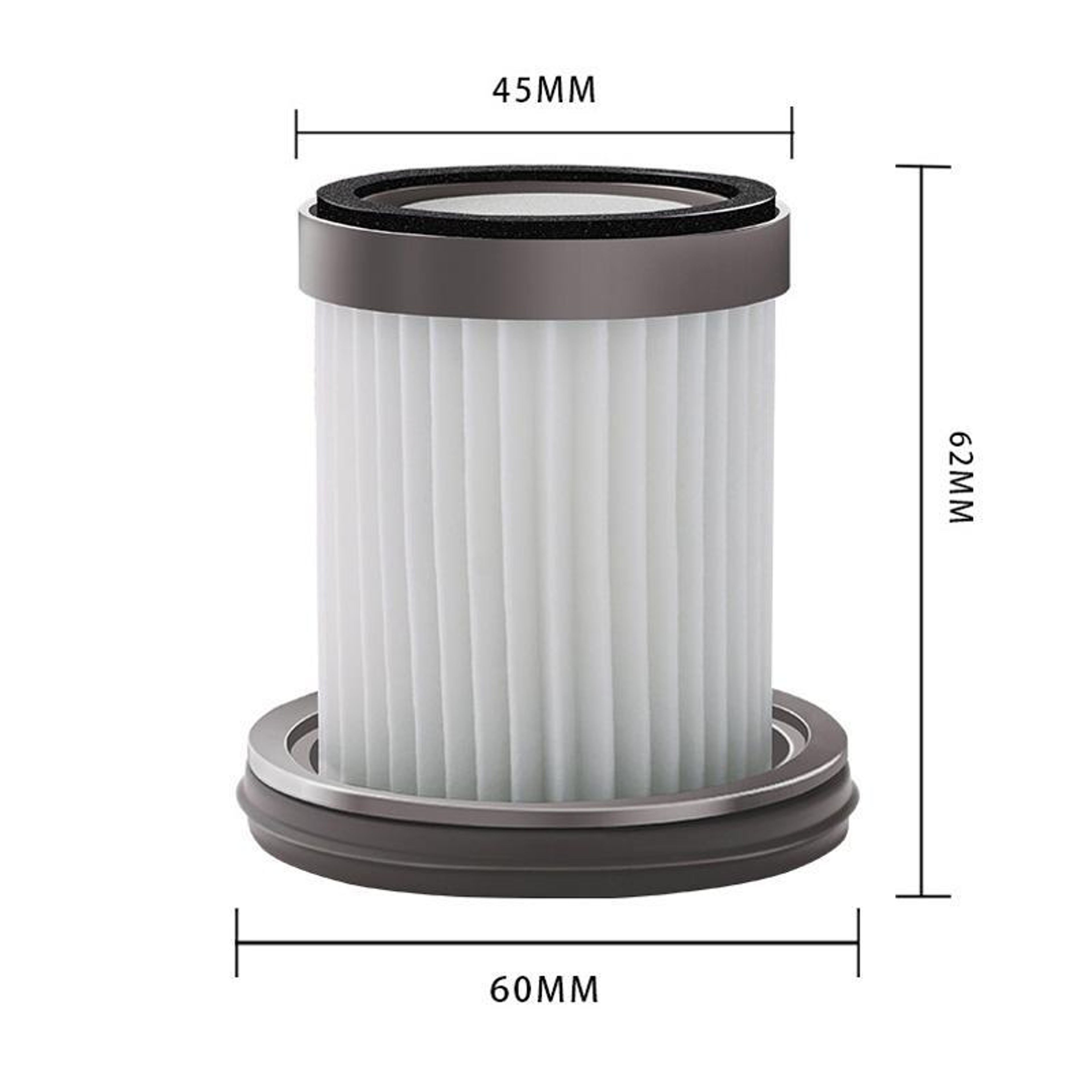 Puppy T11 T11 Pro Rinse HEPA Vacuum Filter Washable Dust Filter Replacement 4
