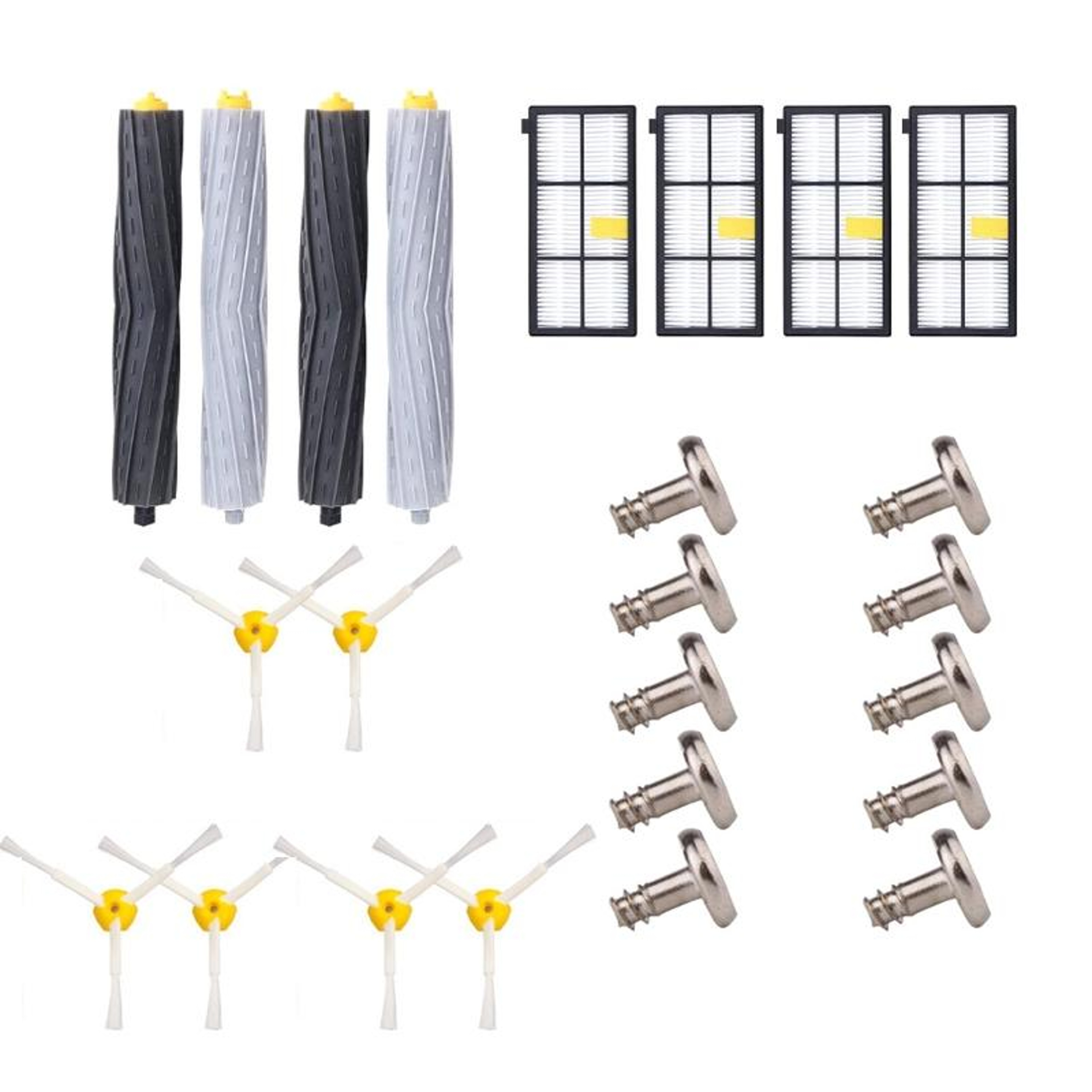 22 Piece Roomba 800 Series Replacement Kit With Brushes Filters And Side Brushes For IRobot Roomba  0