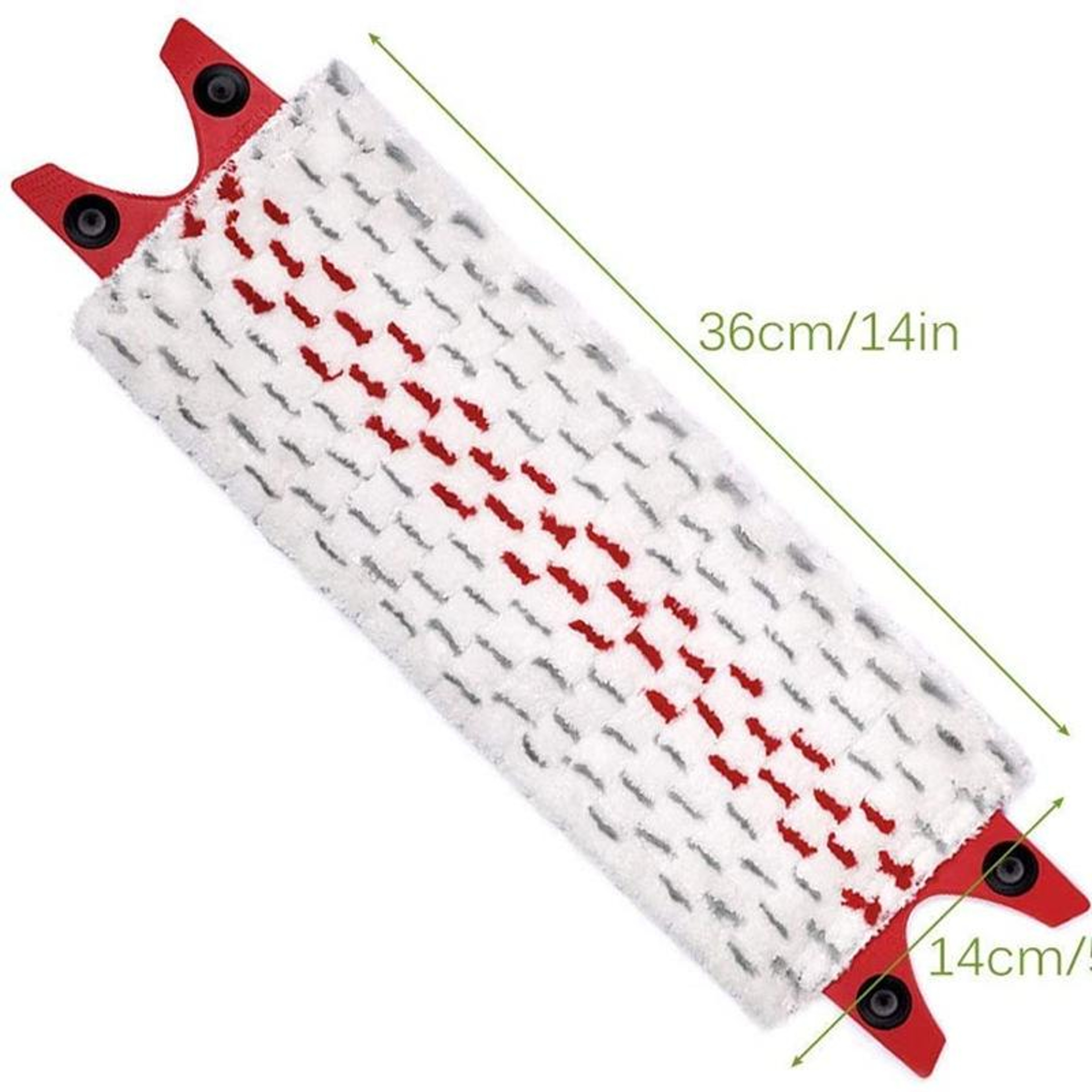 2 Pack Vileda UltraMax Replacement Mop Pads Washable Microfiber Flat Mop Refills 2