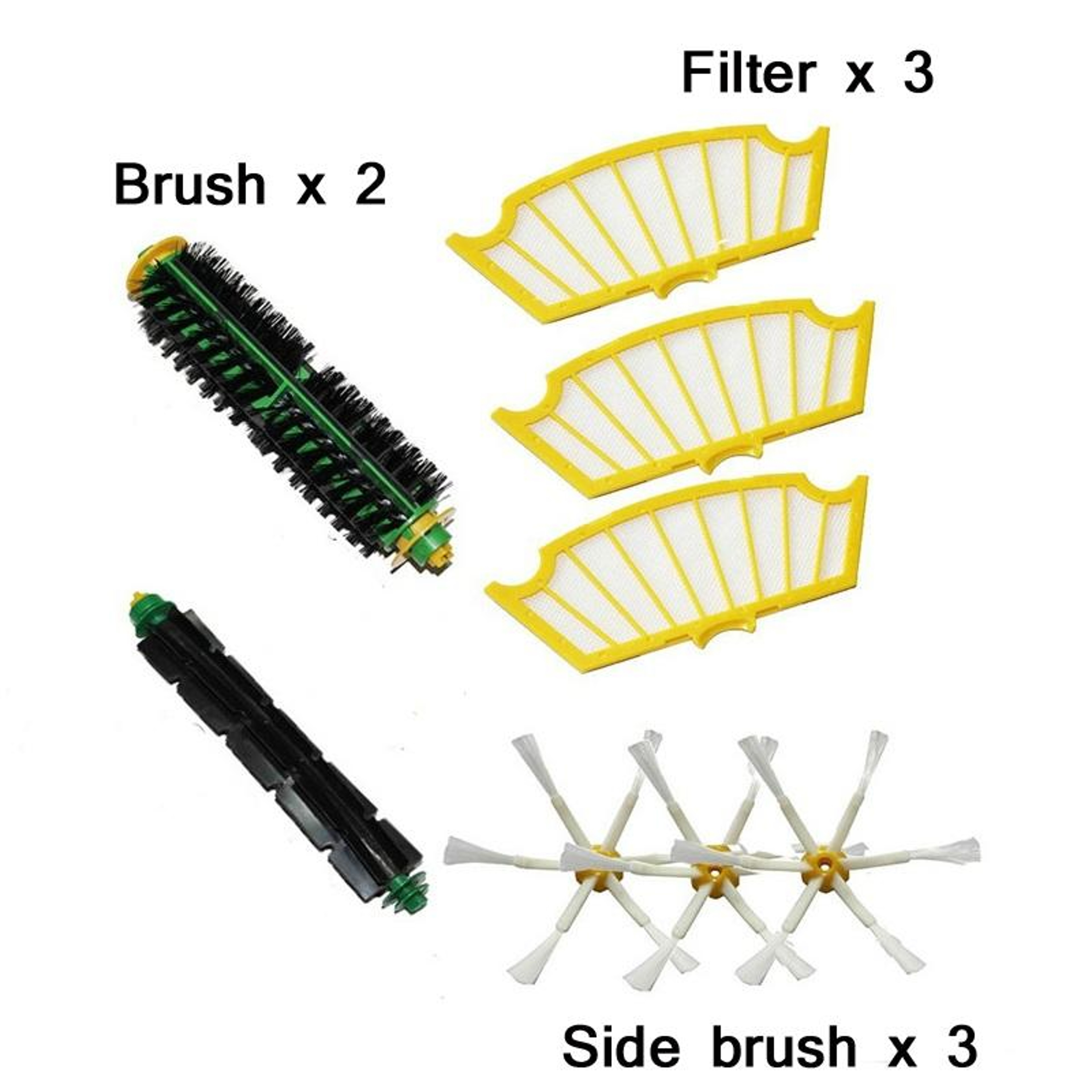 Roomba 500 Series Replacement Kit With Brushes Filters And Side Brushes For IRobot Vacuum 4