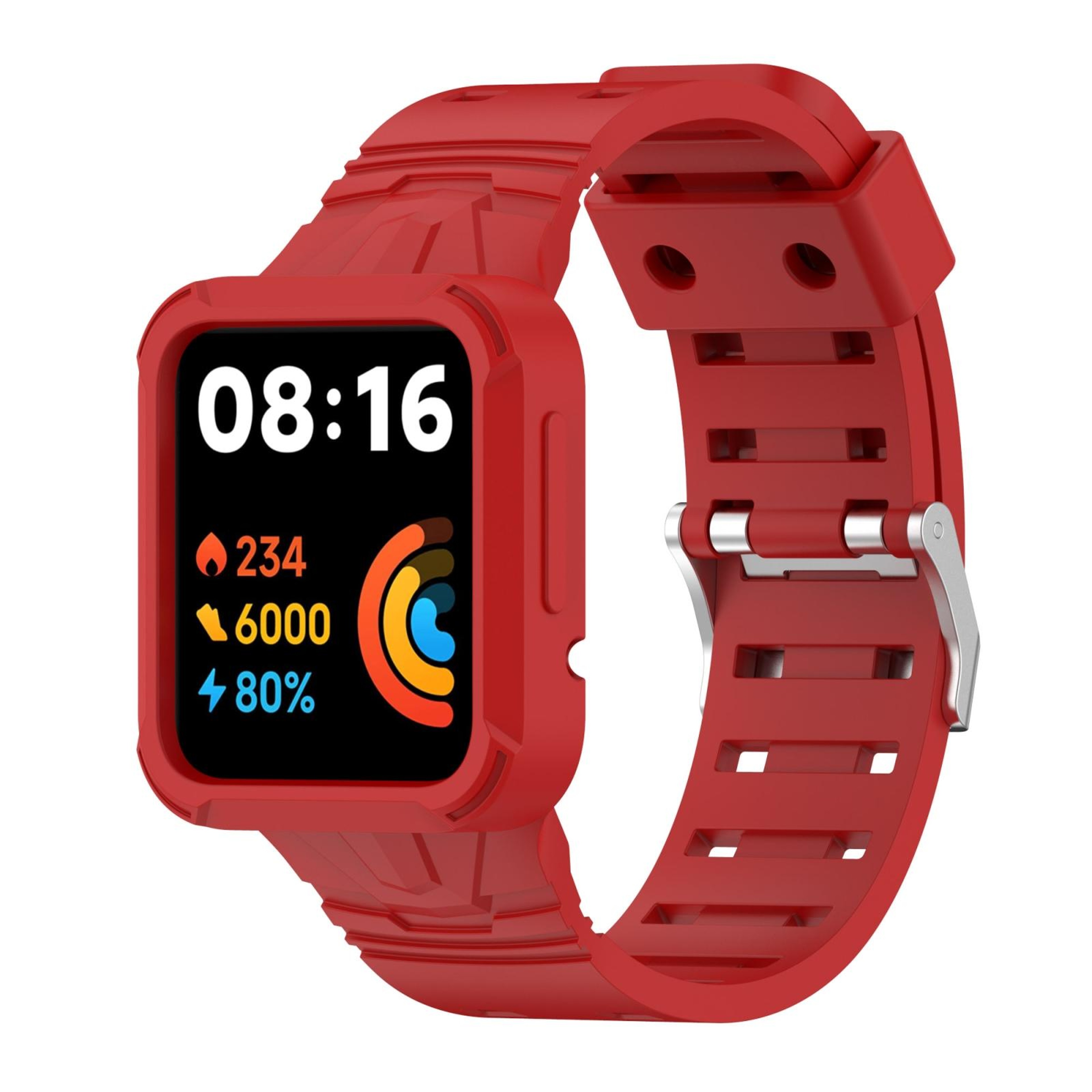 Silicone Replacement Watch Band For Xiaomi Poco Watch Soft Comfortable Adjustable Strap 7
