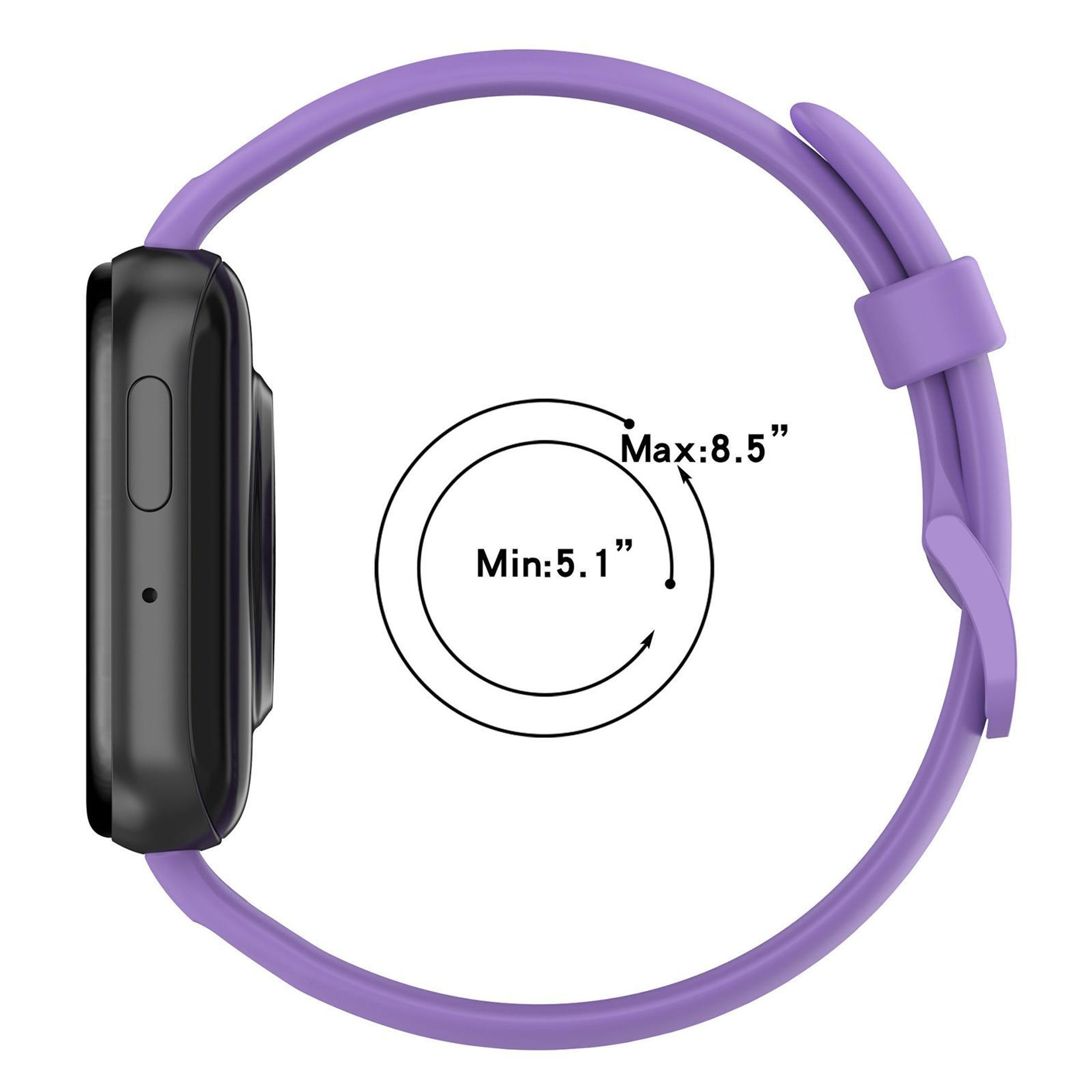 For OPPO Watch 3 Silicone Watch Band Soft Adjustable Replacement Watch Strap 8