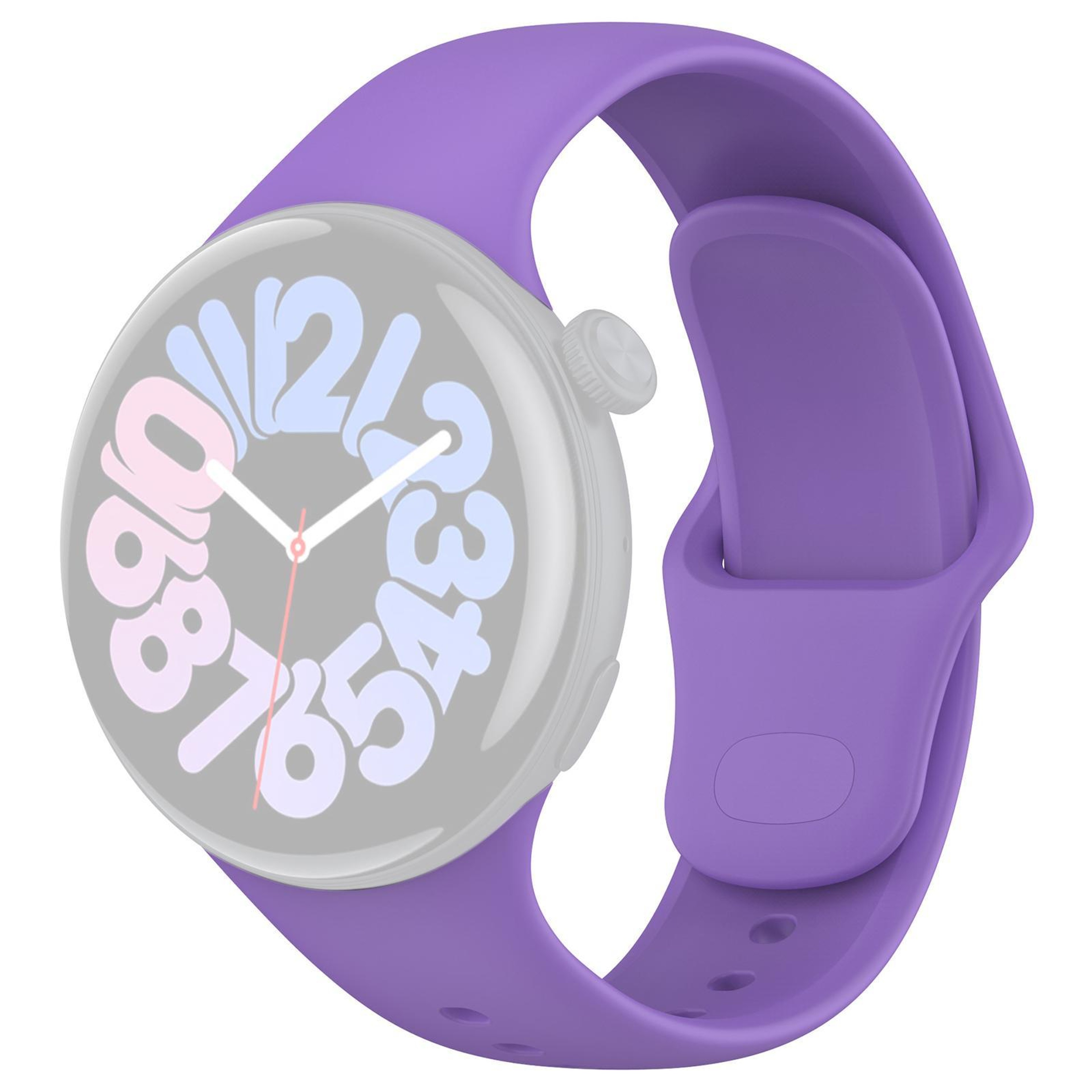 Vivo Watch 3 Silicone Watch Strap Adjustable Replacement Watch Band Soft Sport Wristband 1