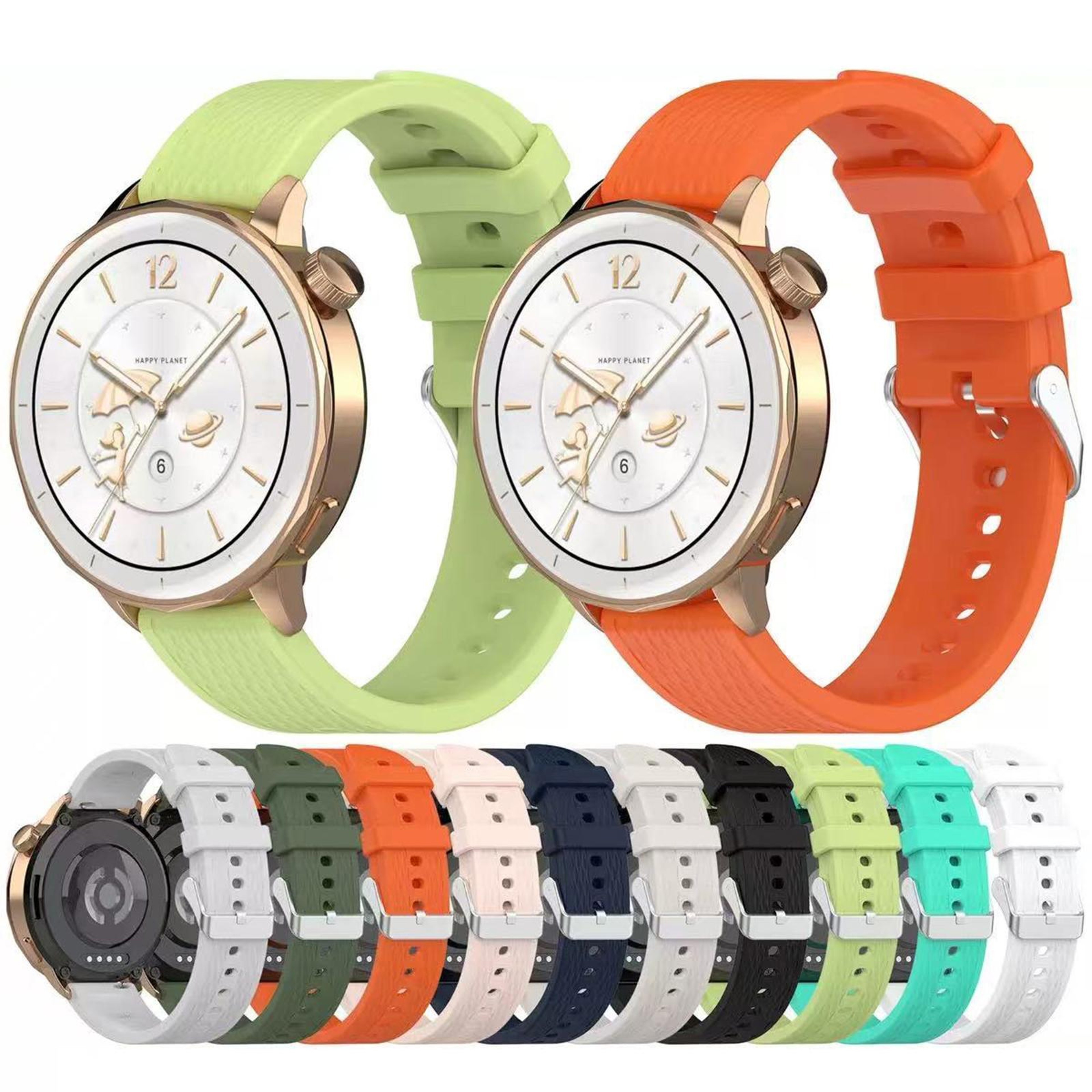 Rhombic Texture Silicone Watch Band For OnePlus Watch 3 43mm Band With Quick Release Buckle 4