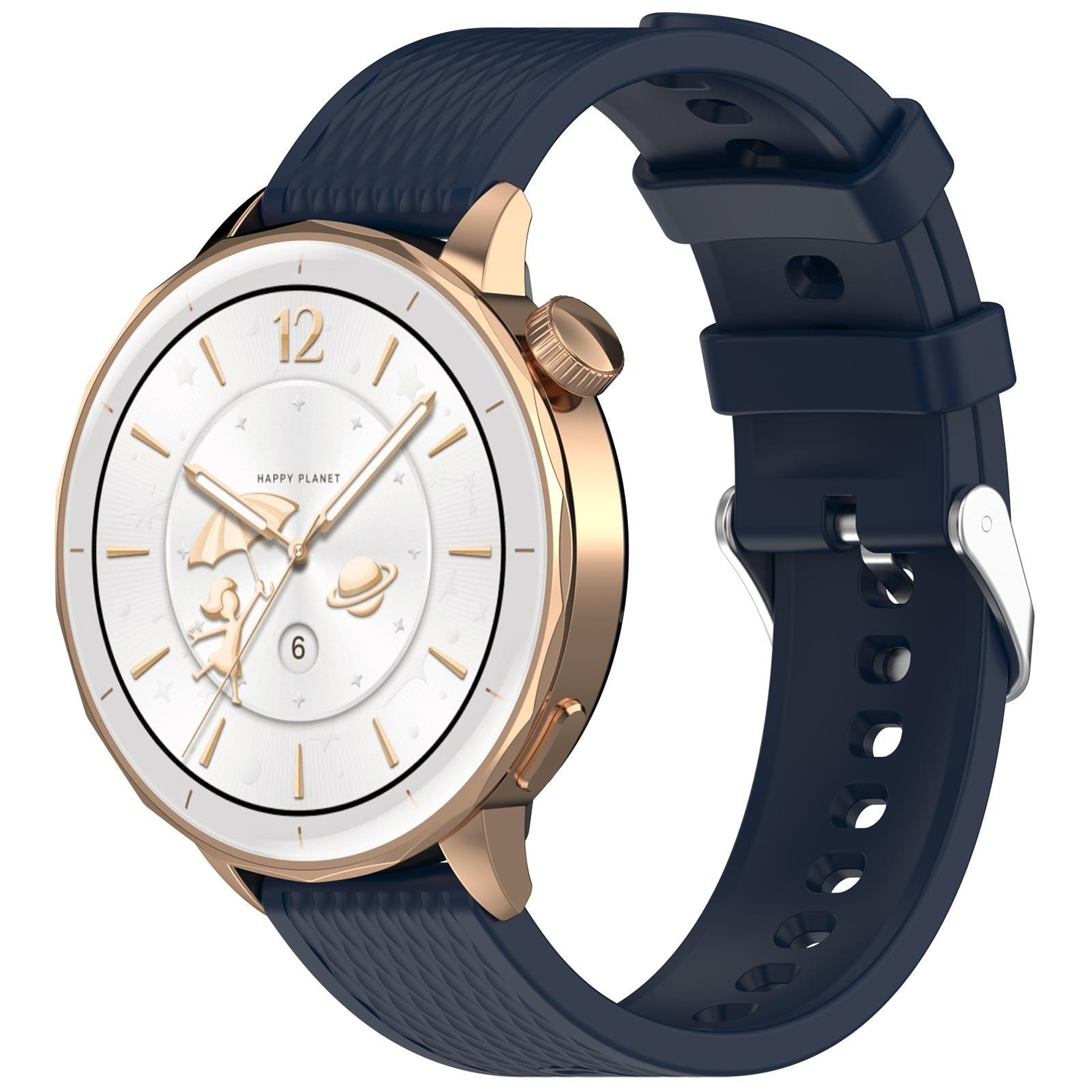 Rhombic Texture Silicone Watch Band For OnePlus Watch 3 43mm Band With Quick Release Buckle 15
