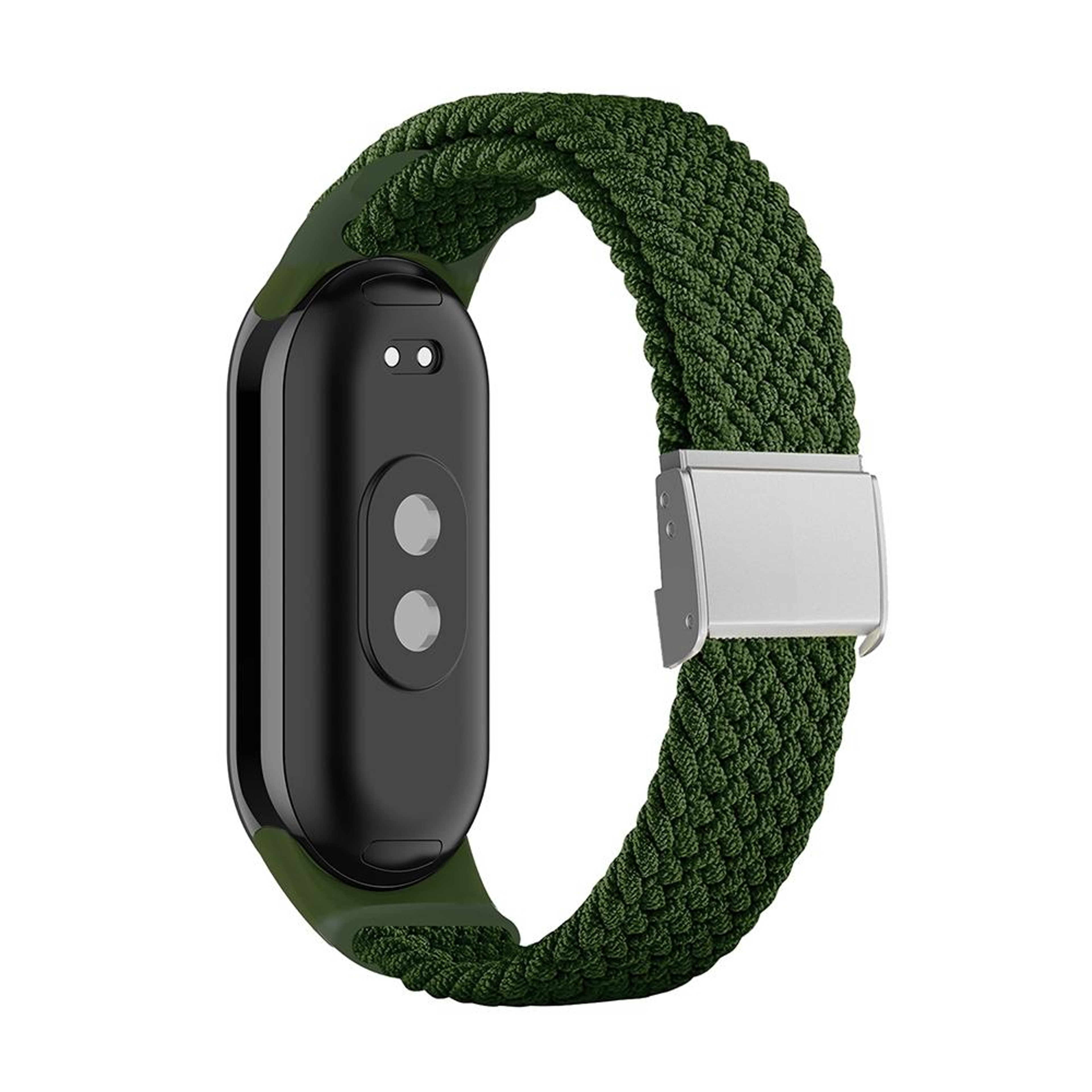 Xiaomi Mi Band 8 Nylon Watch Band Adjustable Braided Watch Strap With Steel Buckle 14