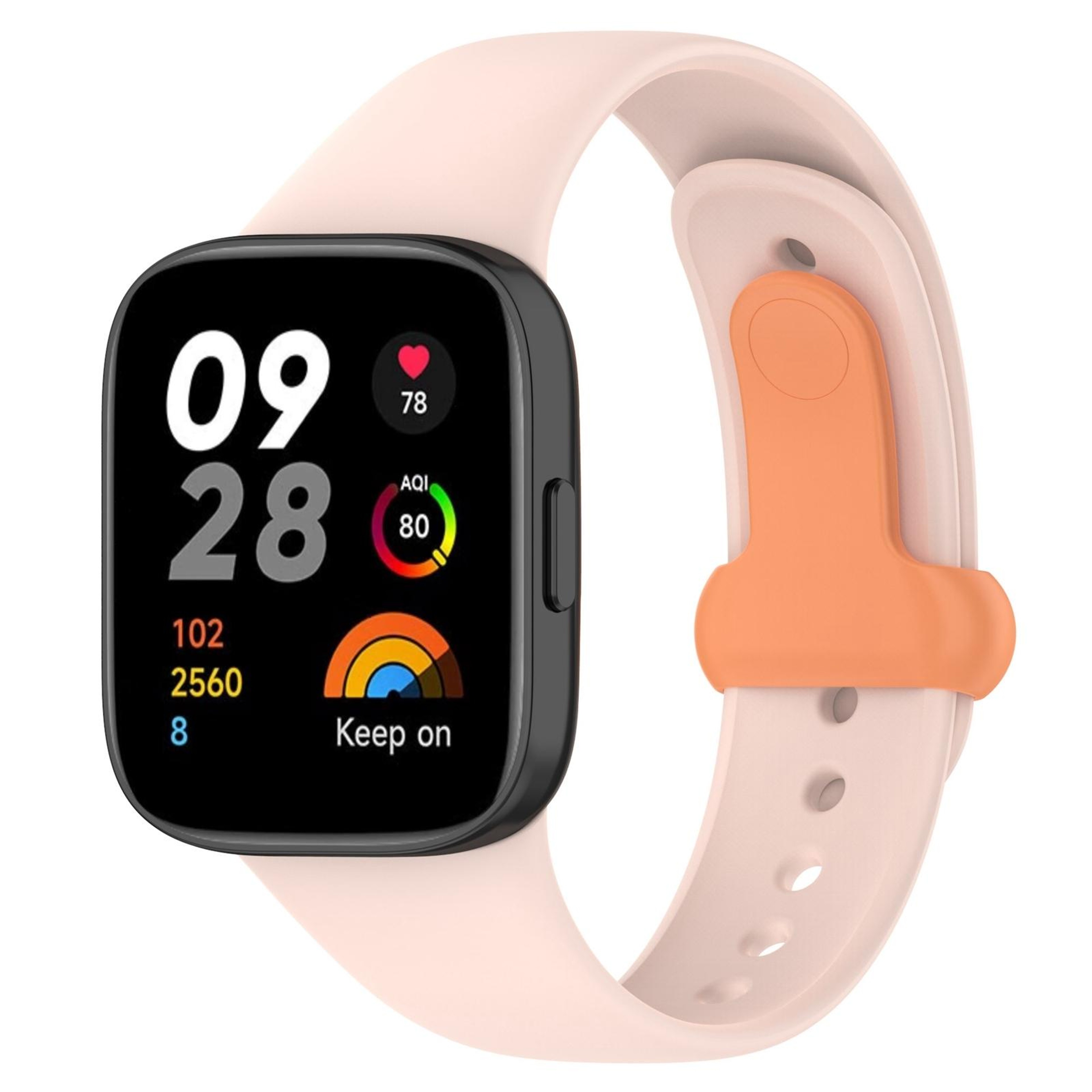 Redmi Watch 3 Silicone Watch Strap Soft Adjustable Replacement Watch Band 10