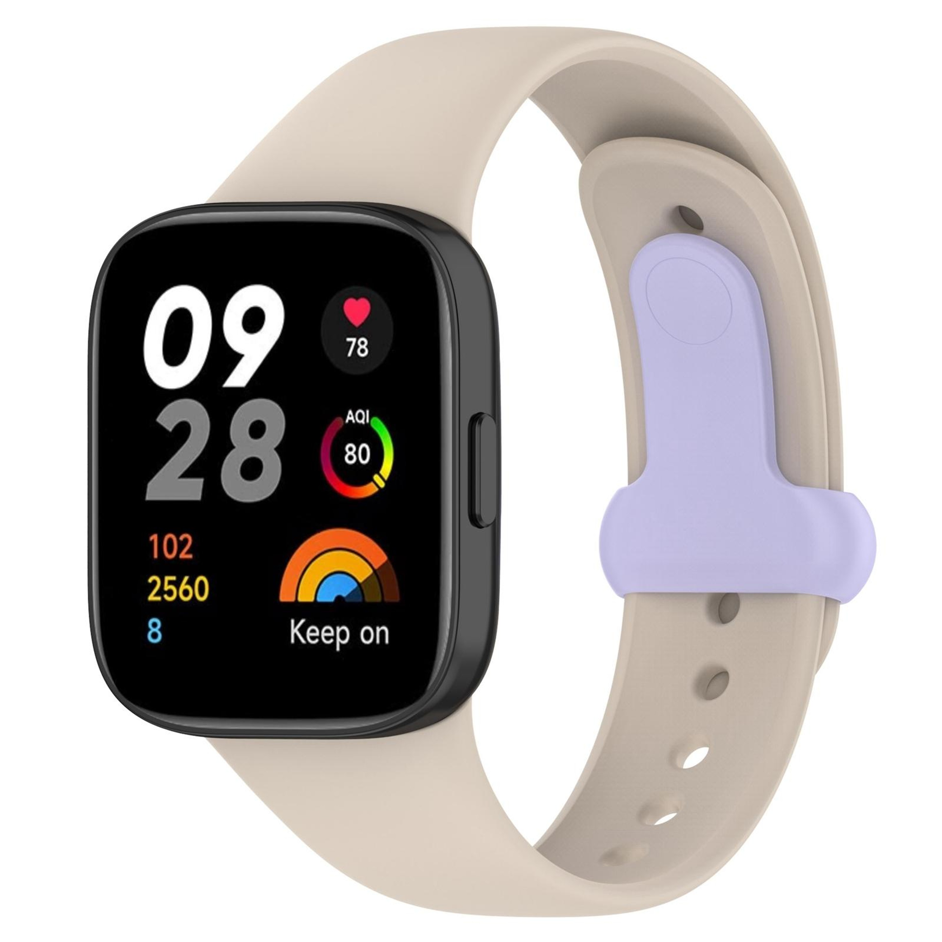Redmi Watch 3 Silicone Watch Strap Soft Adjustable Replacement Watch Band 14