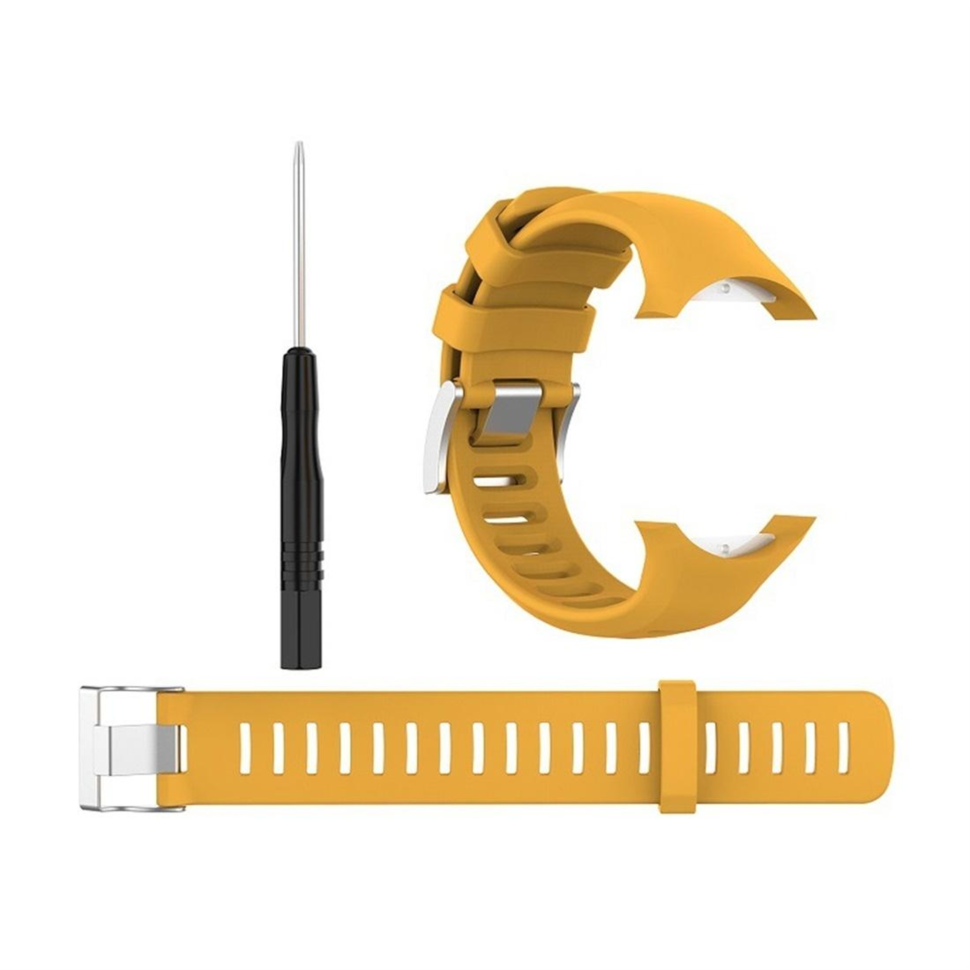 Suunto D6i Silicone Watch Strap Comfortable Replacement Watch Band For Everyday Wear 4