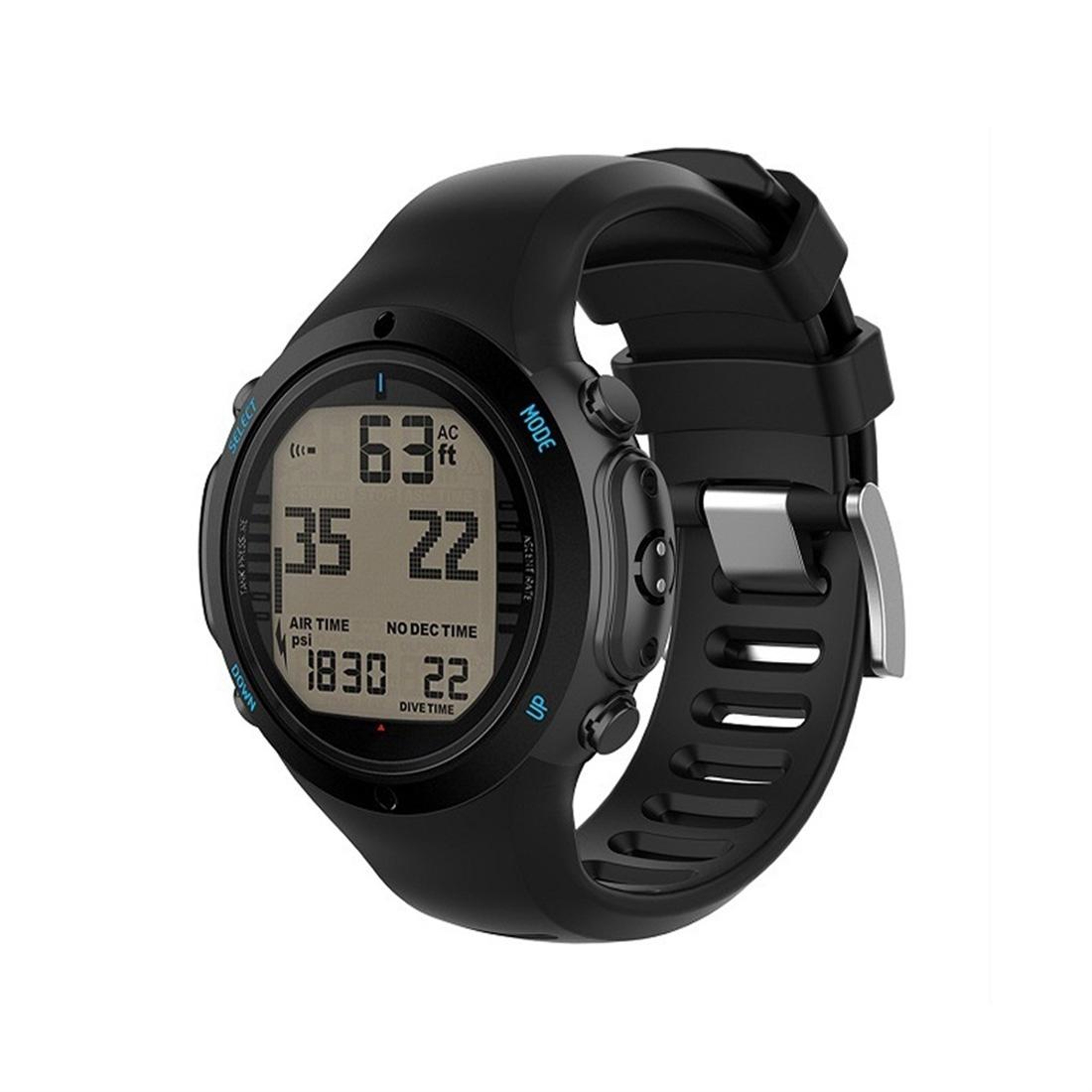 Suunto D6i Silicone Watch Strap Comfortable Replacement Watch Band For Everyday Wear 7