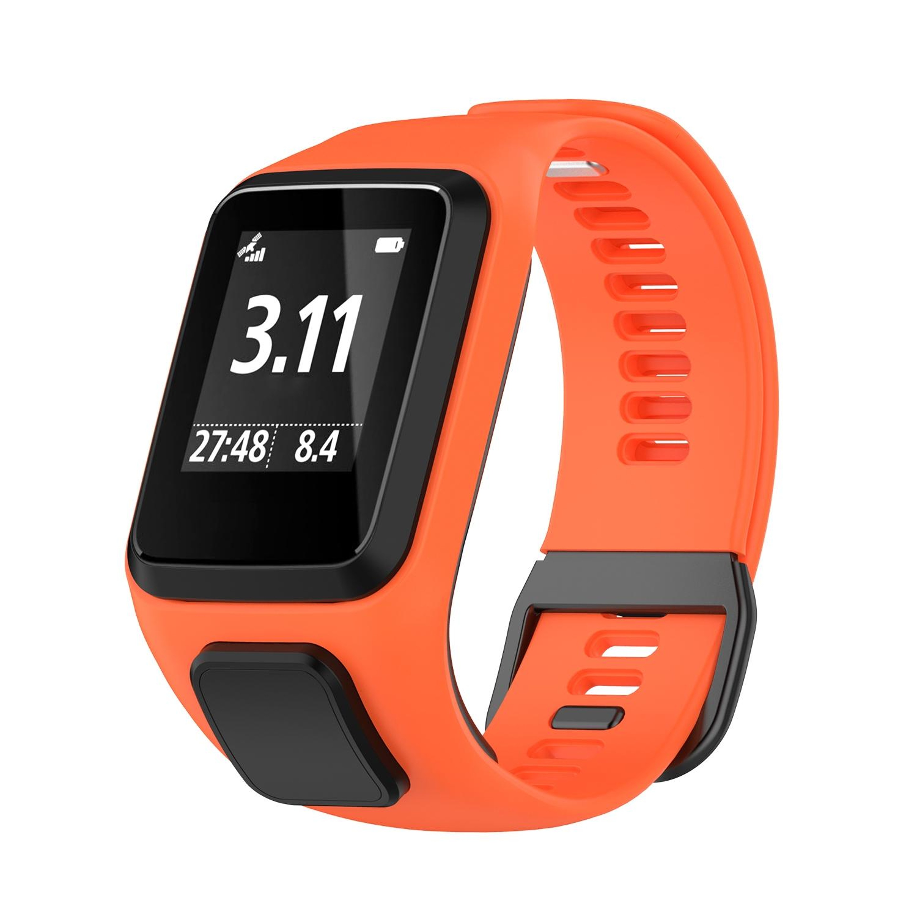 TomTom Watch Band Soft Silicone Replacement Strap Adjustable Sports Watch Band 8