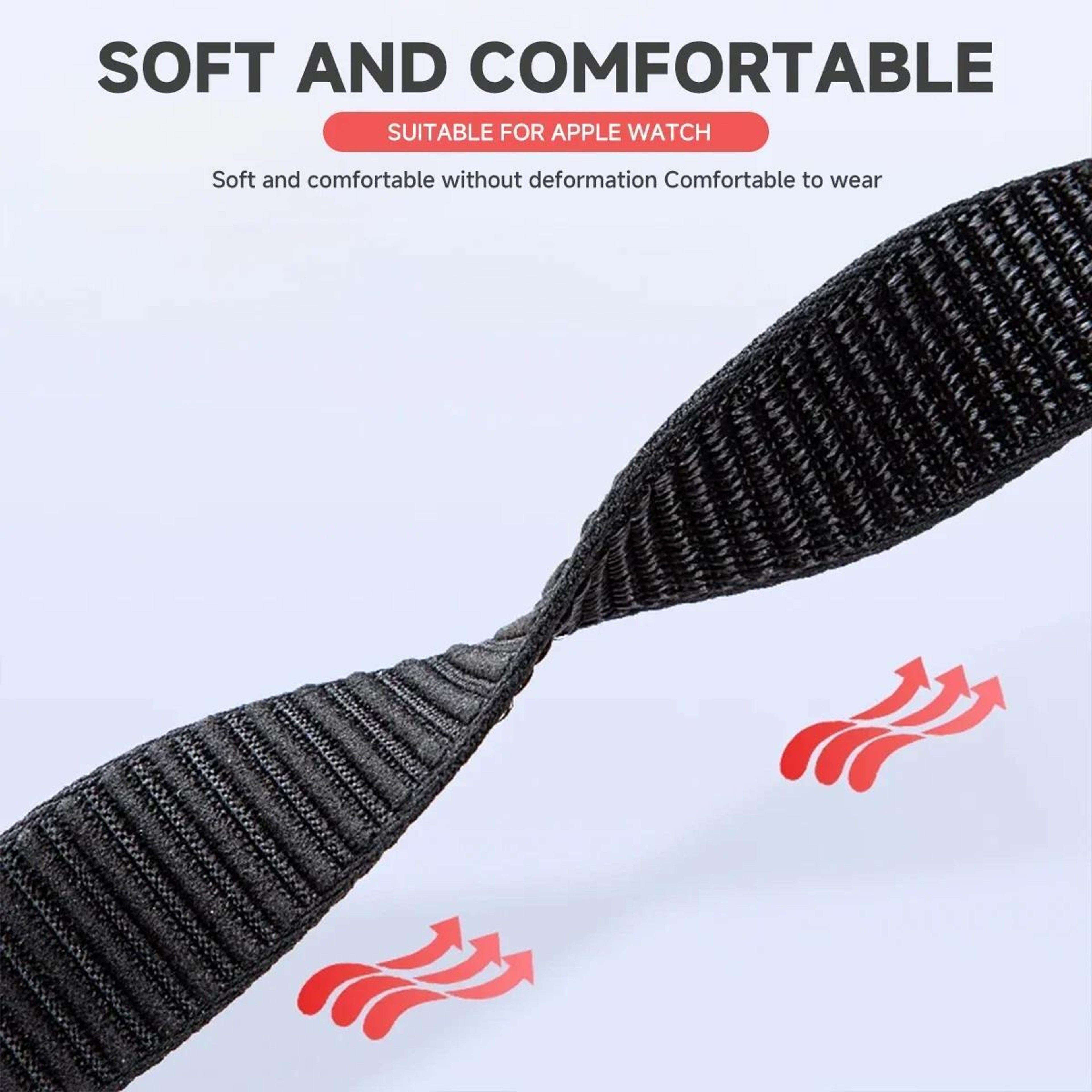 XDfind Samsung Galaxy Watch Ultra Band Adjustable Nylon Watch Band With Mountain Pattern 8