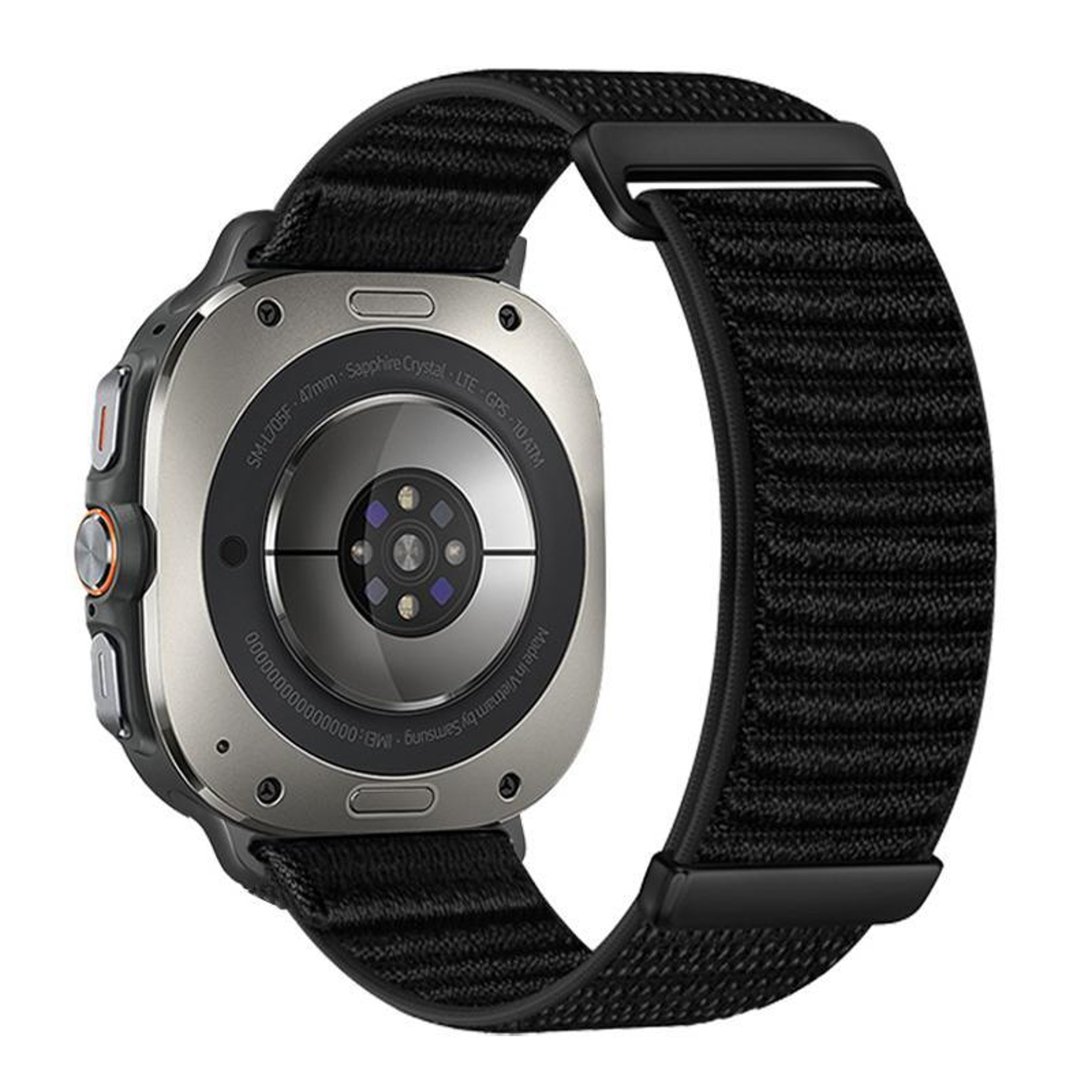 XDfind Samsung Galaxy Watch Ultra Band Adjustable Nylon Watch Band With Mountain Pattern 4
