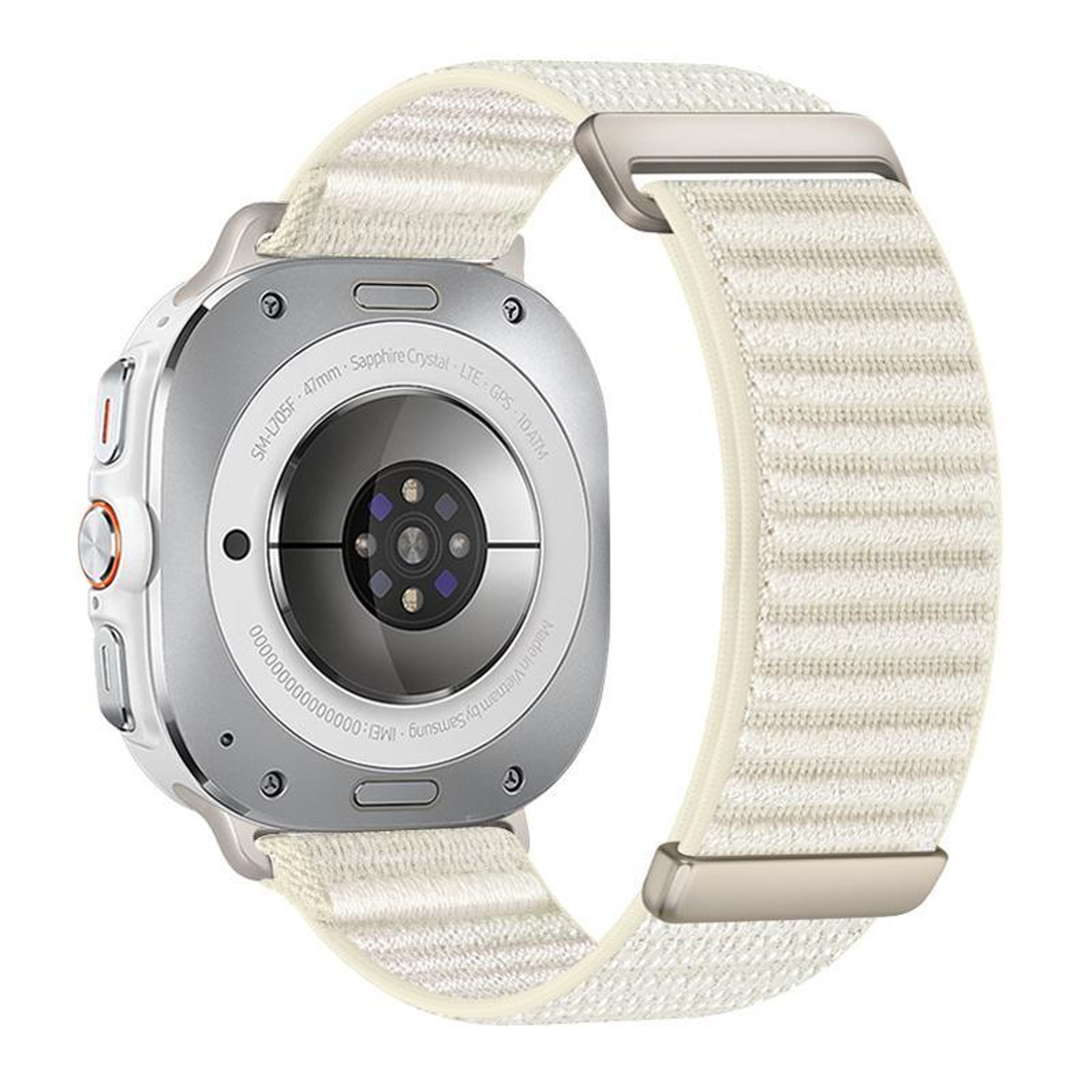 XDfind Samsung Galaxy Watch Ultra Band Adjustable Nylon Watch Band With Mountain Pattern 9