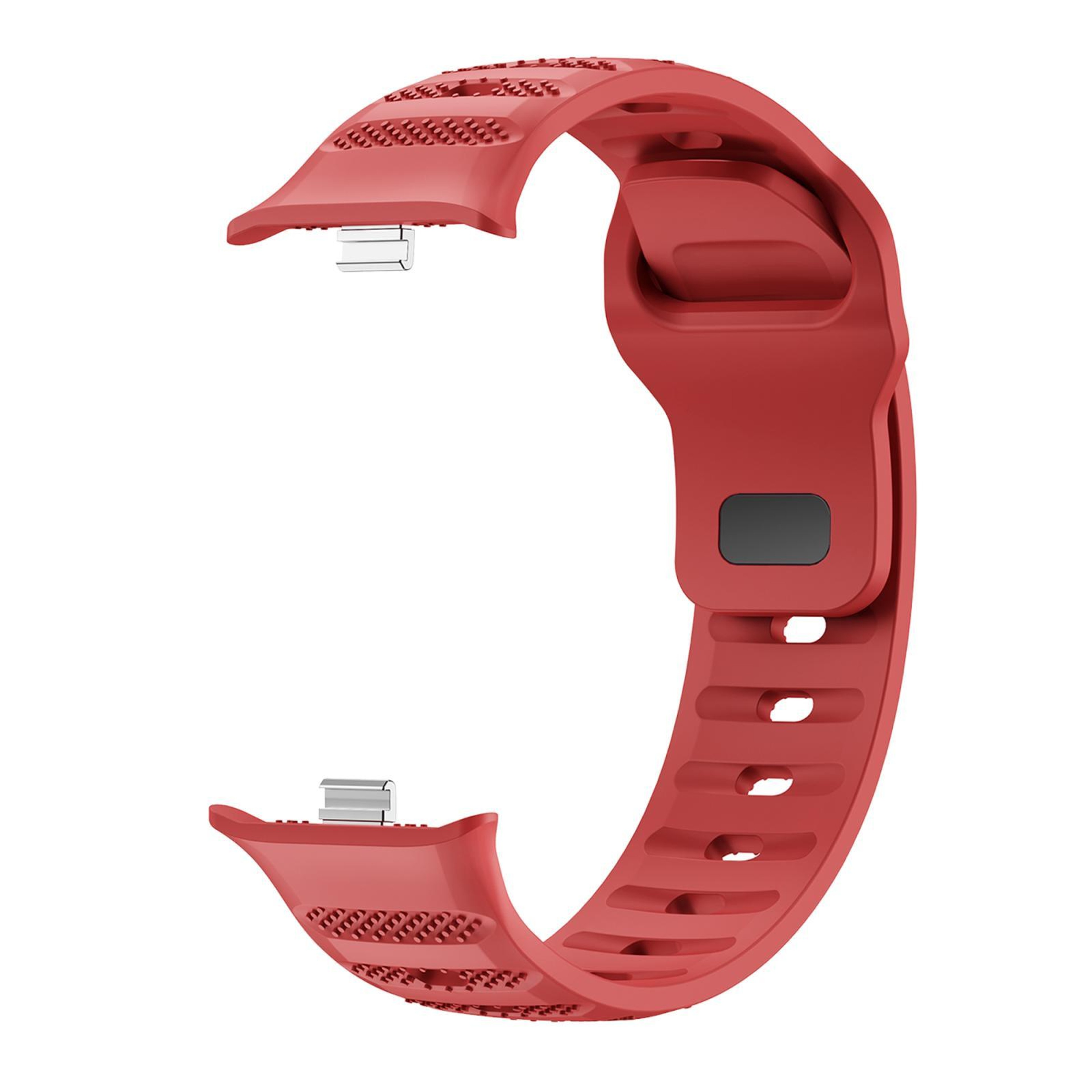 Silicone Watch Band For Vivo Watch GT 2  IQOO Watch GT 2 With Reverse Buckle And Dots Texture 1