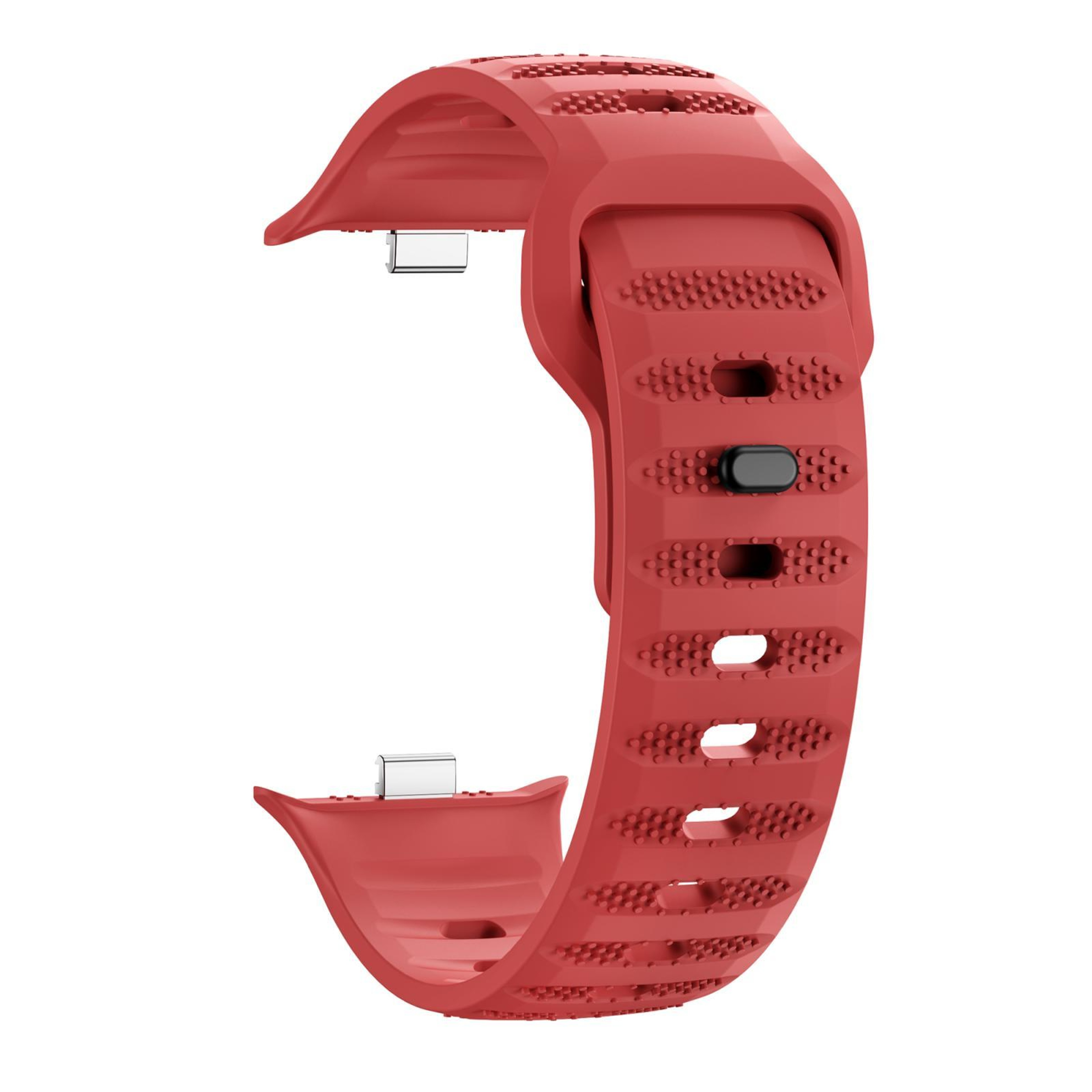 Silicone Watch Band For Vivo Watch GT 2  IQOO Watch GT 2 With Reverse Buckle And Dots Texture 2