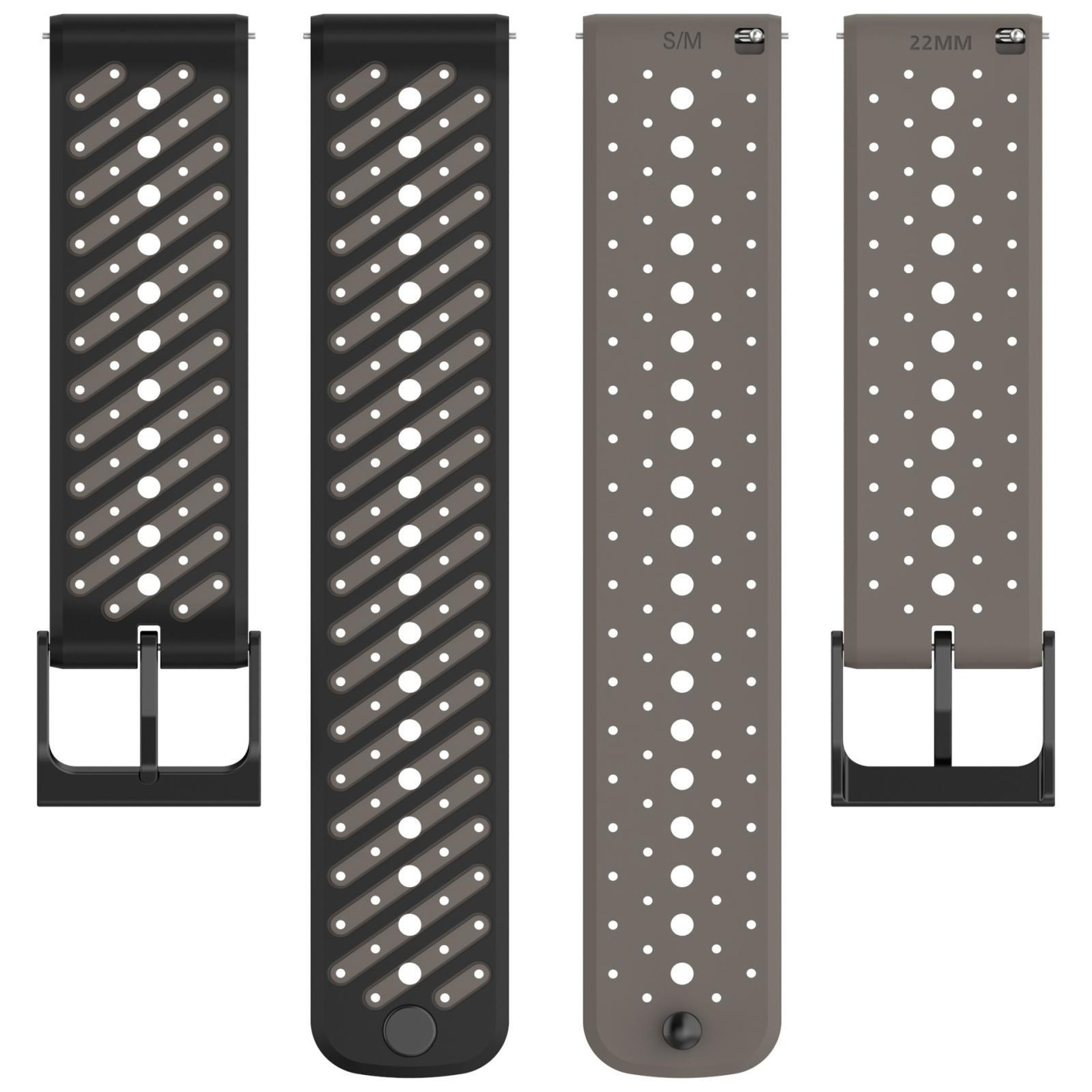 Suunto Race 2 Silicone Watch Strap Breathable Twill Texture Replacement Band 9