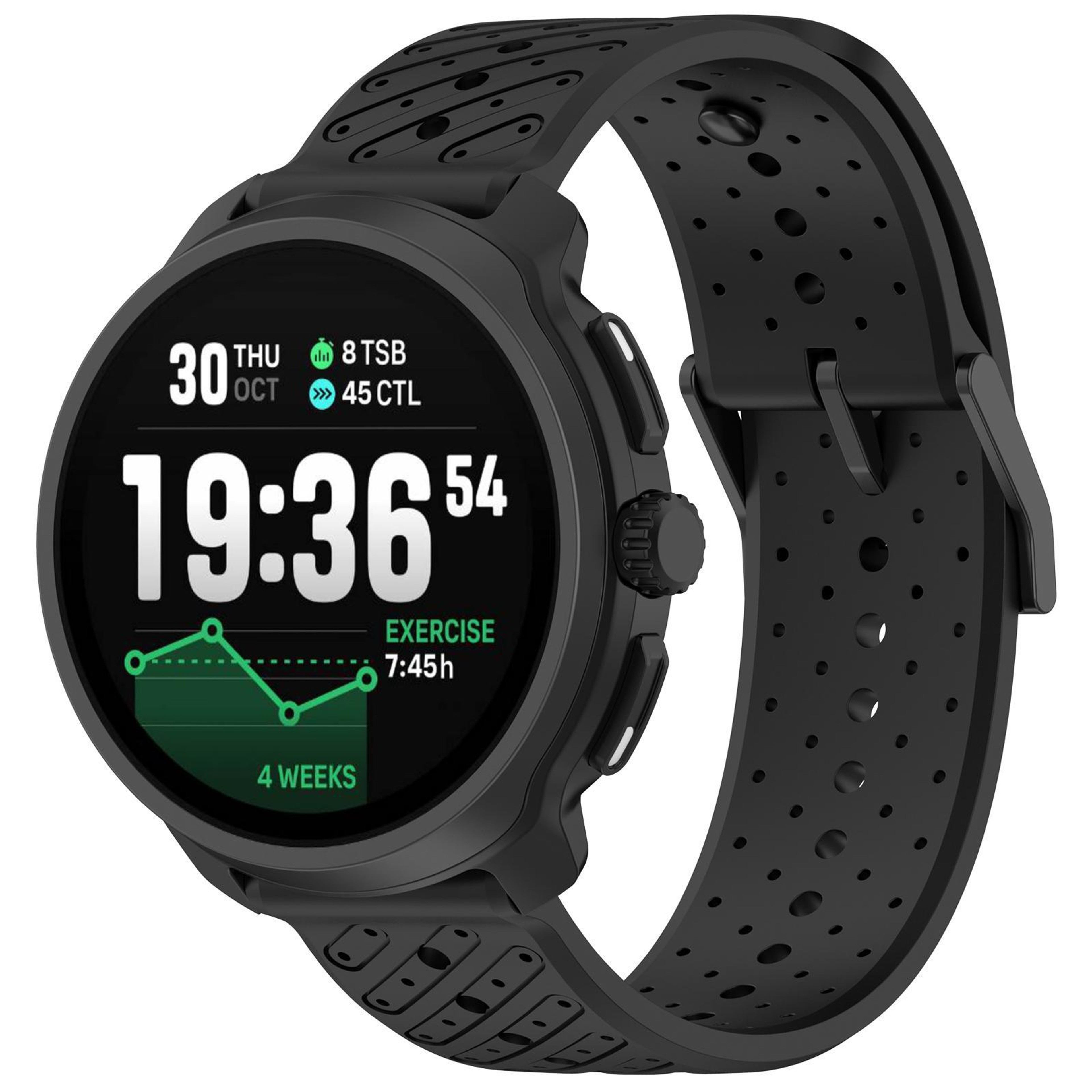 Suunto Race 2 Silicone Watch Strap Breathable Twill Texture Replacement Band 12