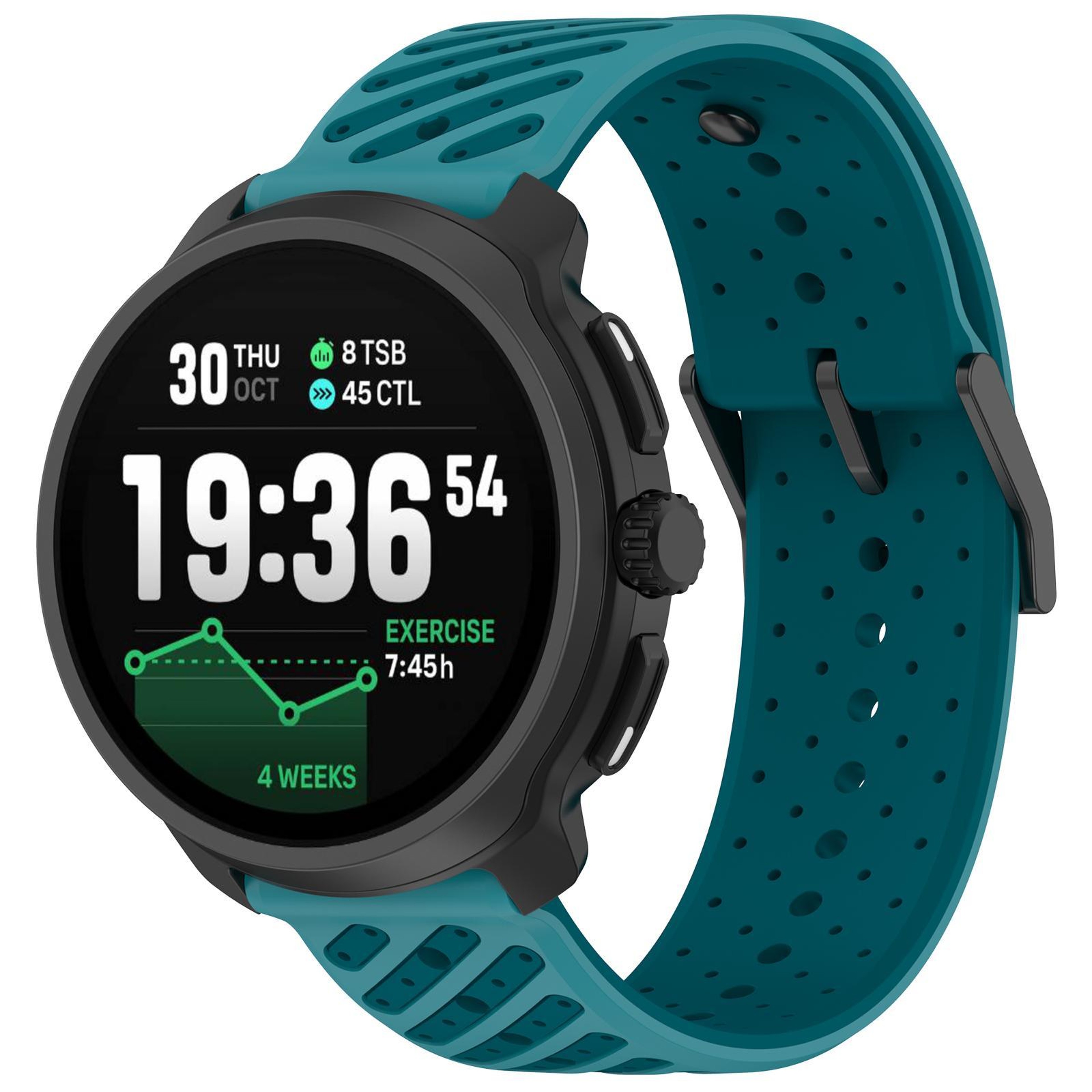 Suunto Race 2 Silicone Watch Strap Breathable Twill Texture Replacement Band 13