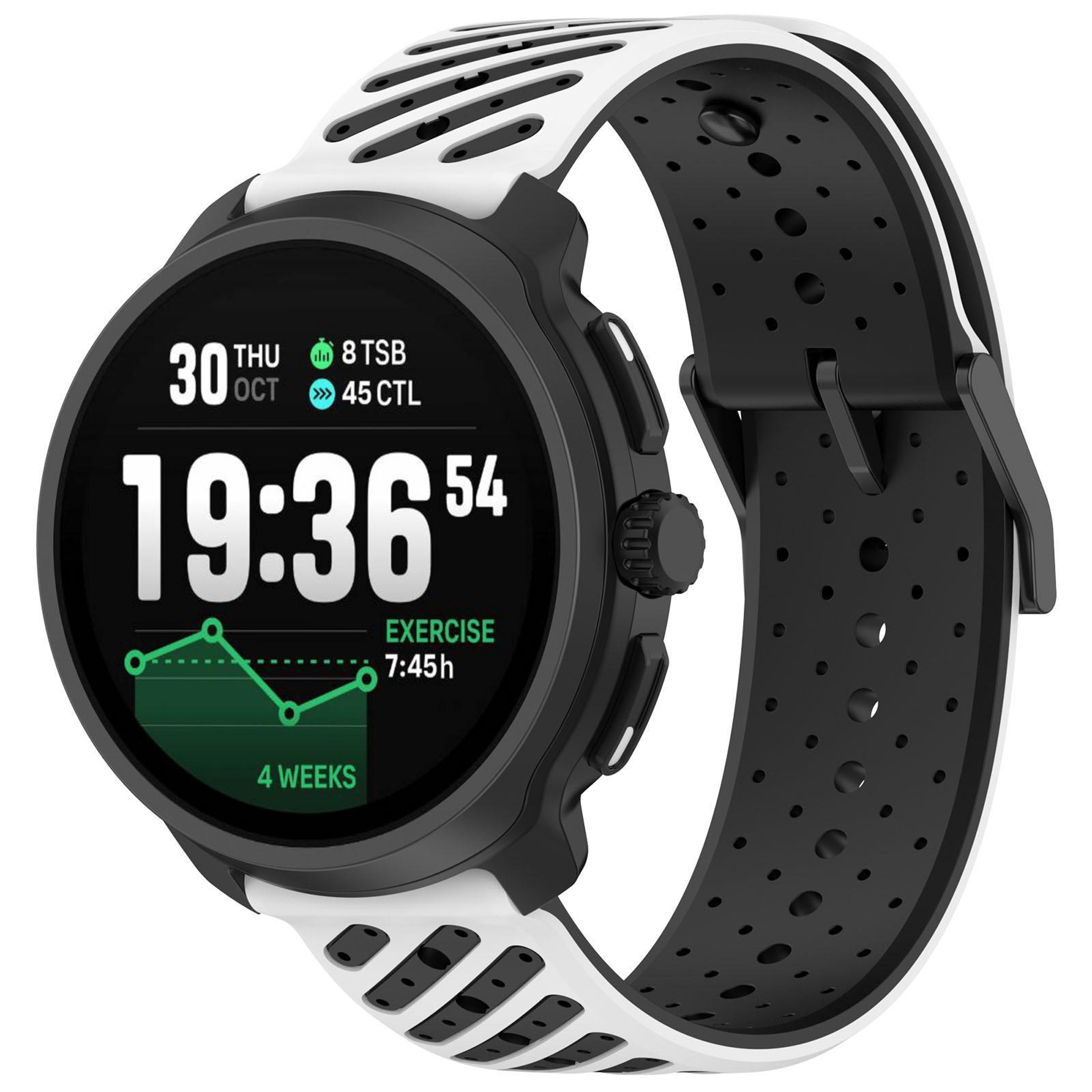 Suunto Race 2 Silicone Watch Strap Breathable Twill Texture Replacement Band 16