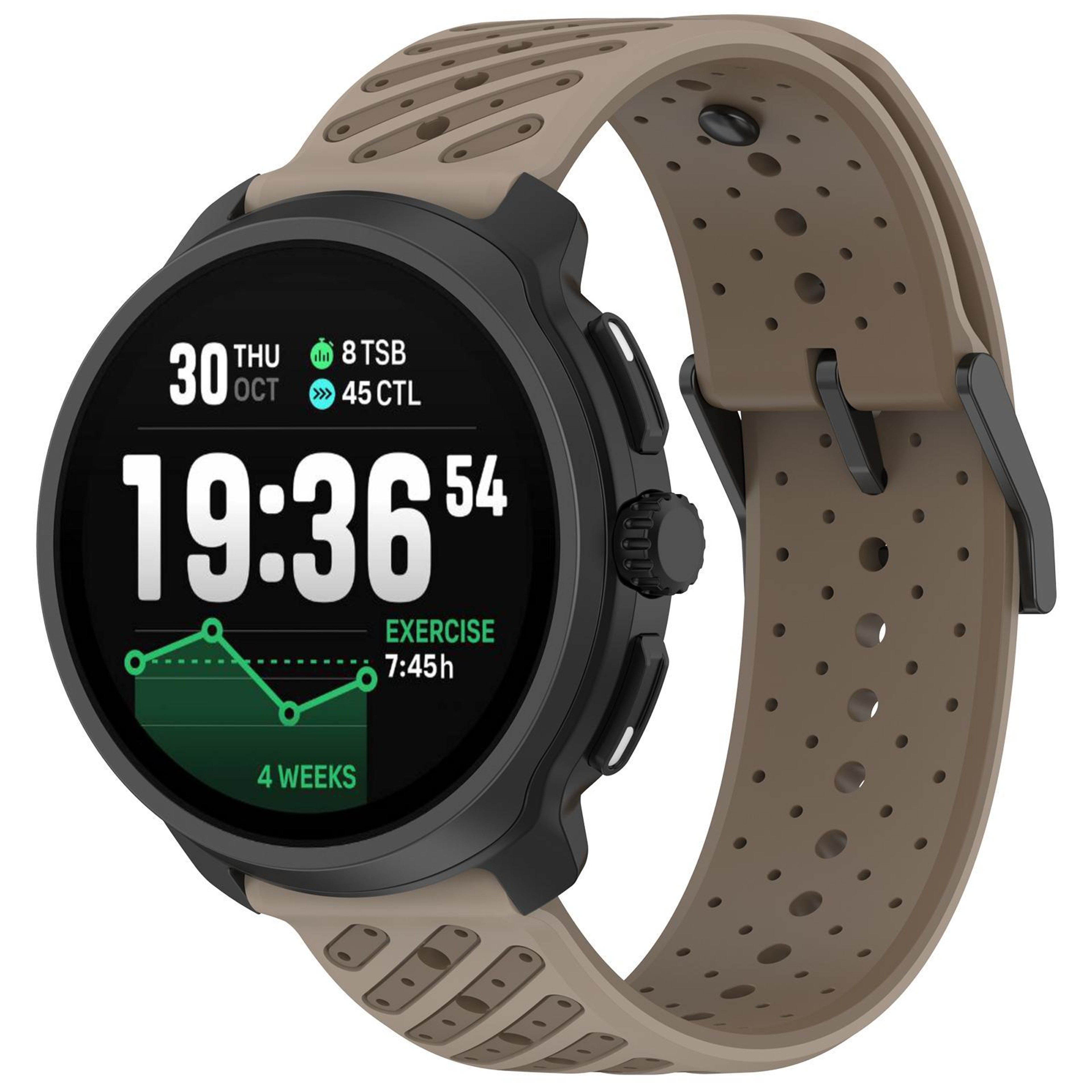 Suunto Race 2 Silicone Watch Strap Breathable Twill Texture Replacement Band 15