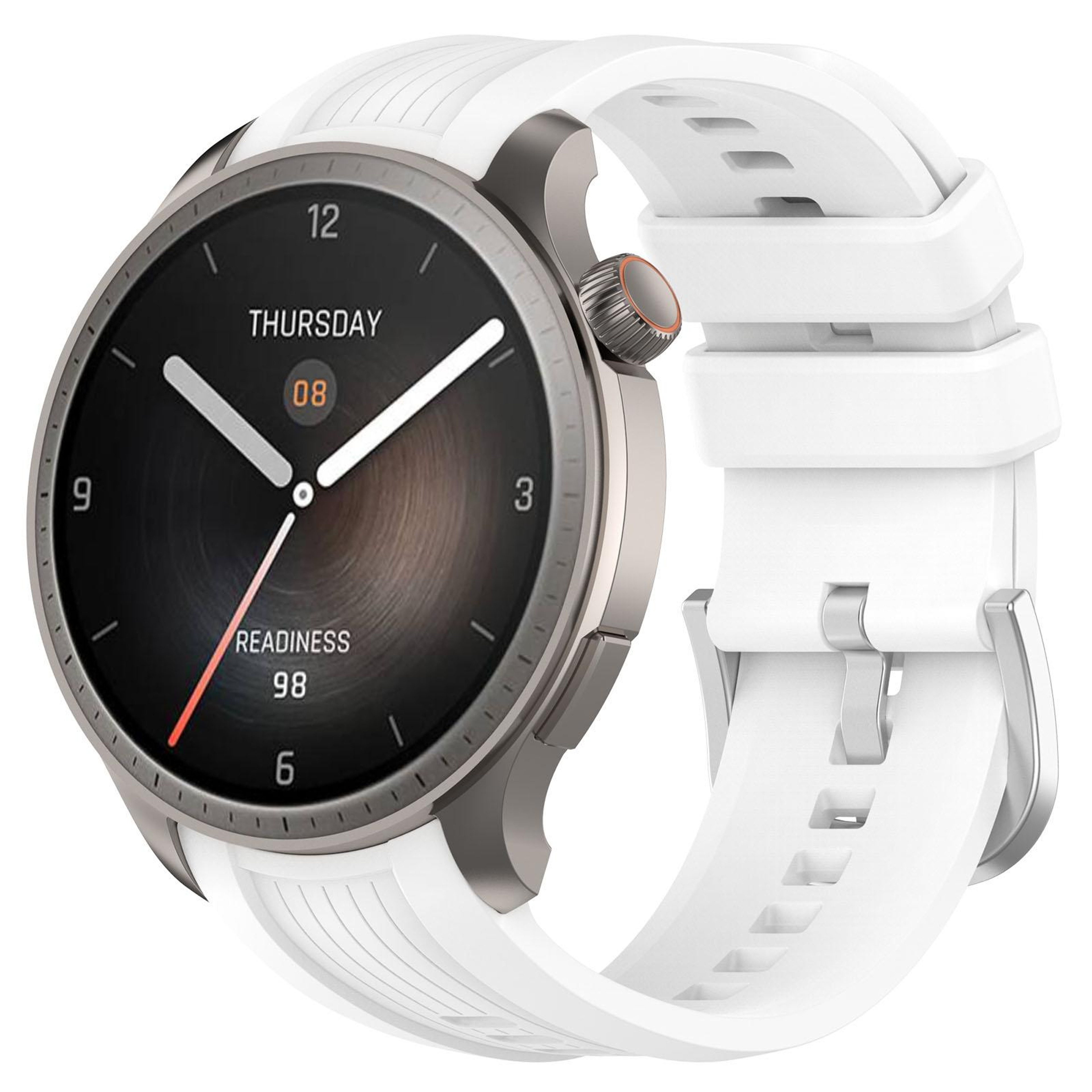 Amazfit Balance Silicone Watch Band With Vertical Texture Waterproof Replacement Strap 14