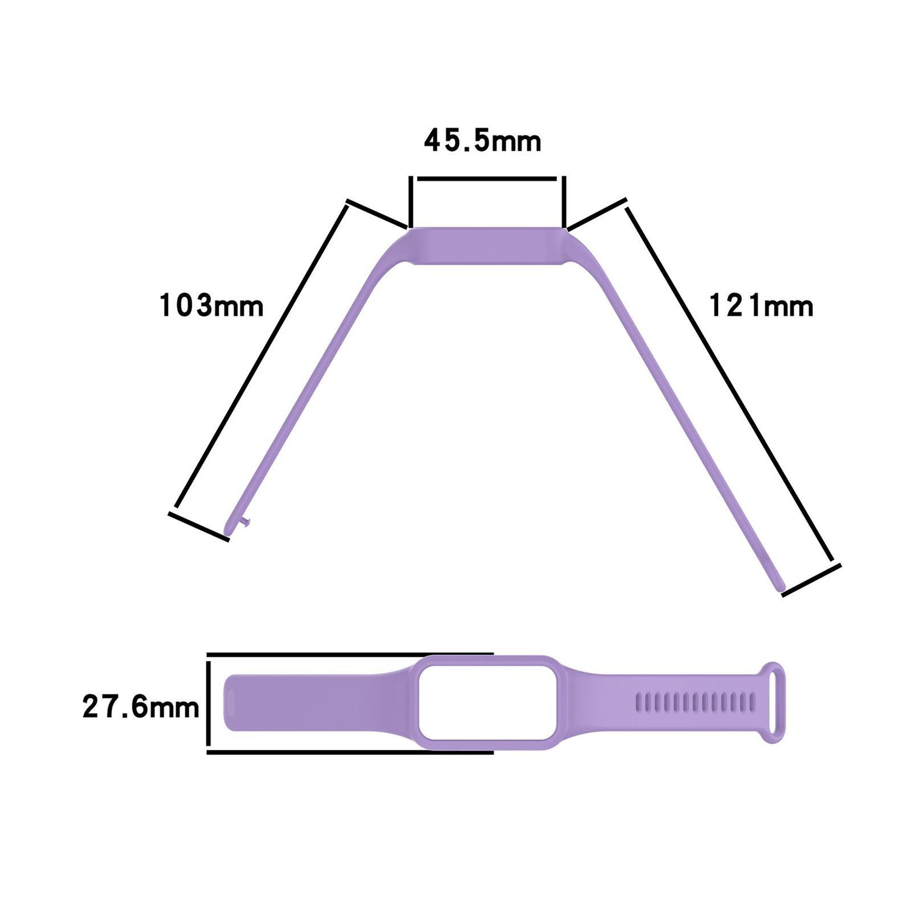 Xiaomi Smart Band 9 Active Silicone Watch Band Replacement Strap For Redmi Band 3 11