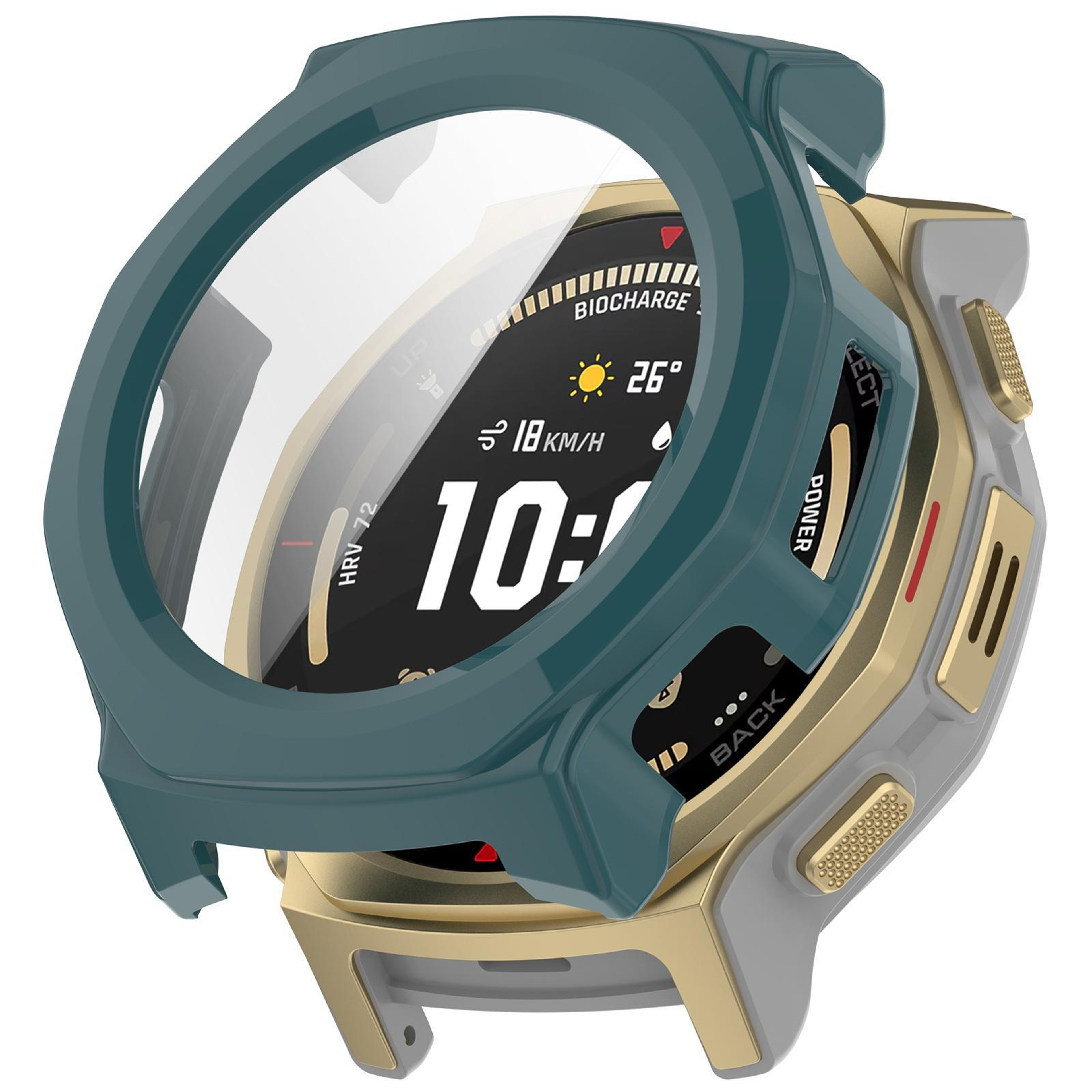 Amazfit T Rex 3 Pro 44mm Tempered Glass PC Watch Protective Cover Full Protection 2
