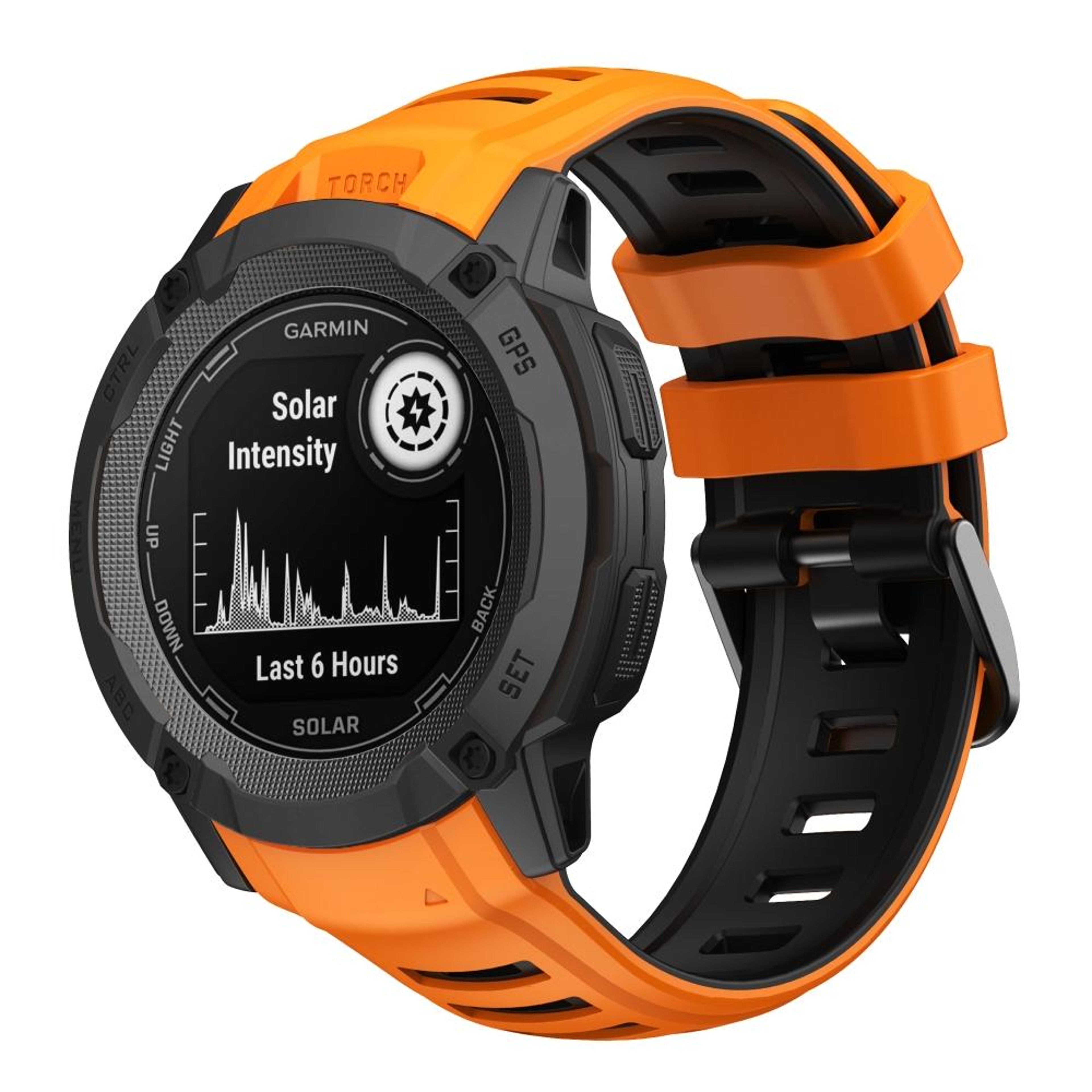 Garmin Instinct 2X Silicone Watch Band Dual Color Adjustable Replacement Strap for Men and Women – view 3