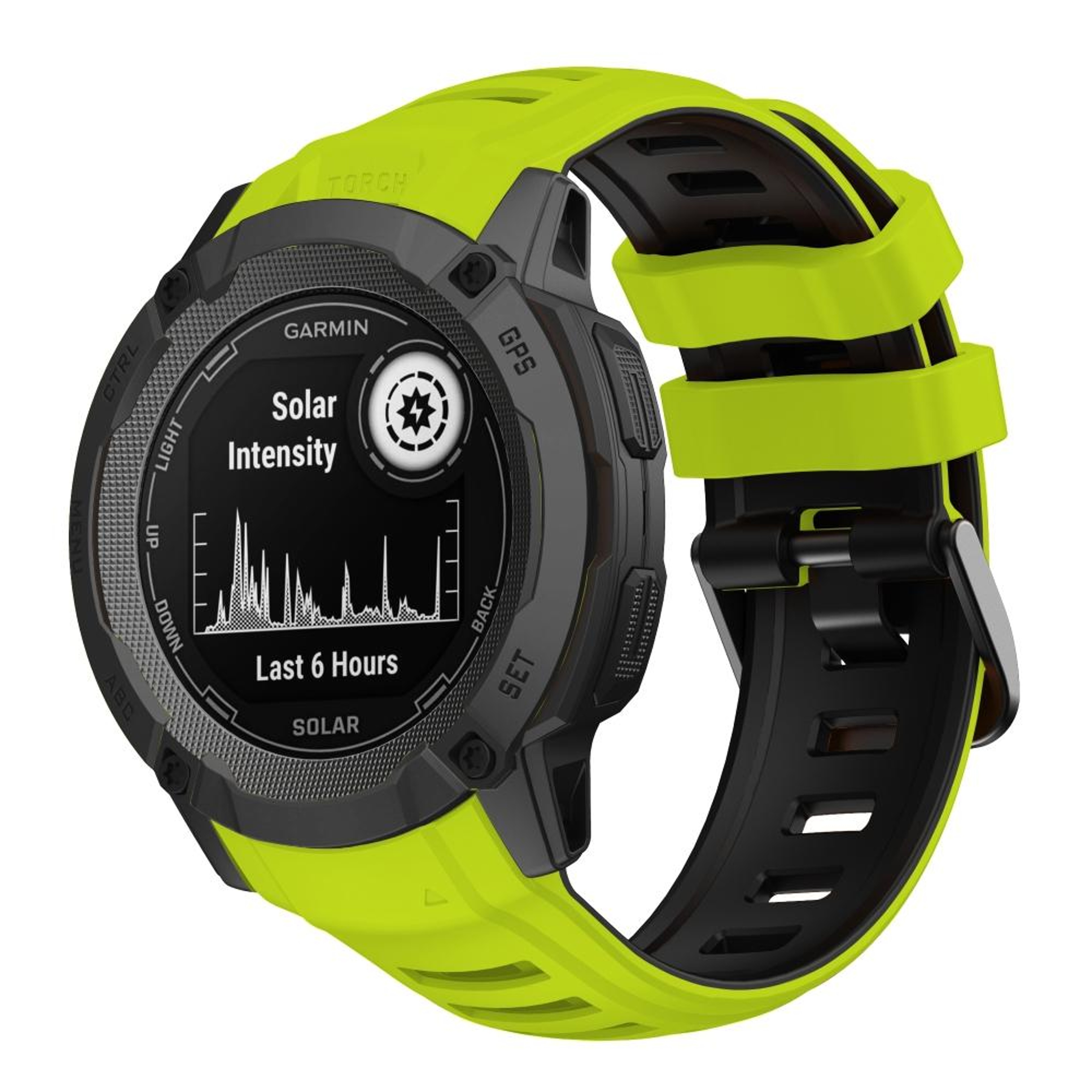 Garmin Instinct 2X Silicone Watch Band Dual Color Adjustable Replacement Strap for Men and Women – view 15