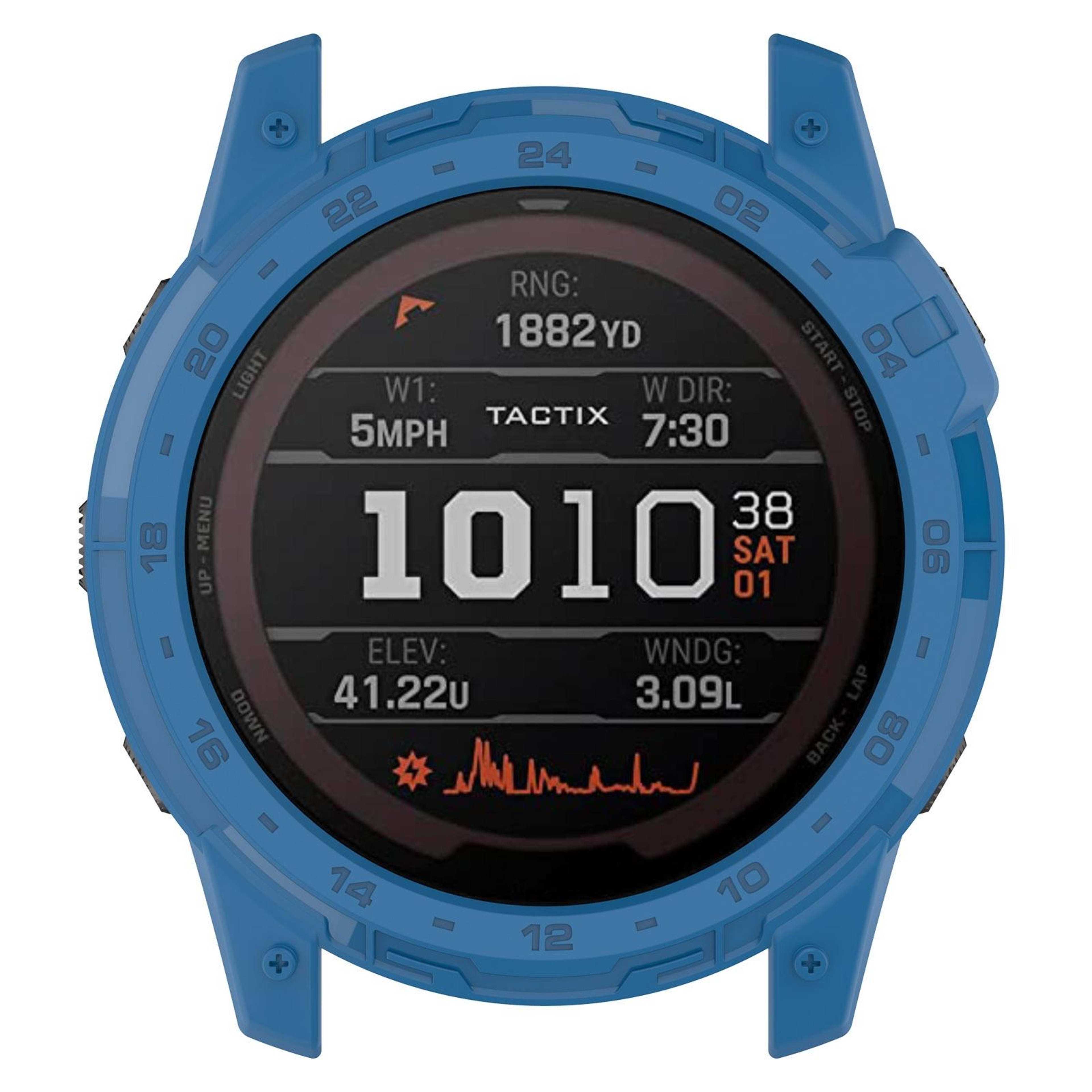 Garmin Enduro 2 Tactix 7 TPU Watch Case Armor Protective Cover Lightweight Shockproof Bumper 5