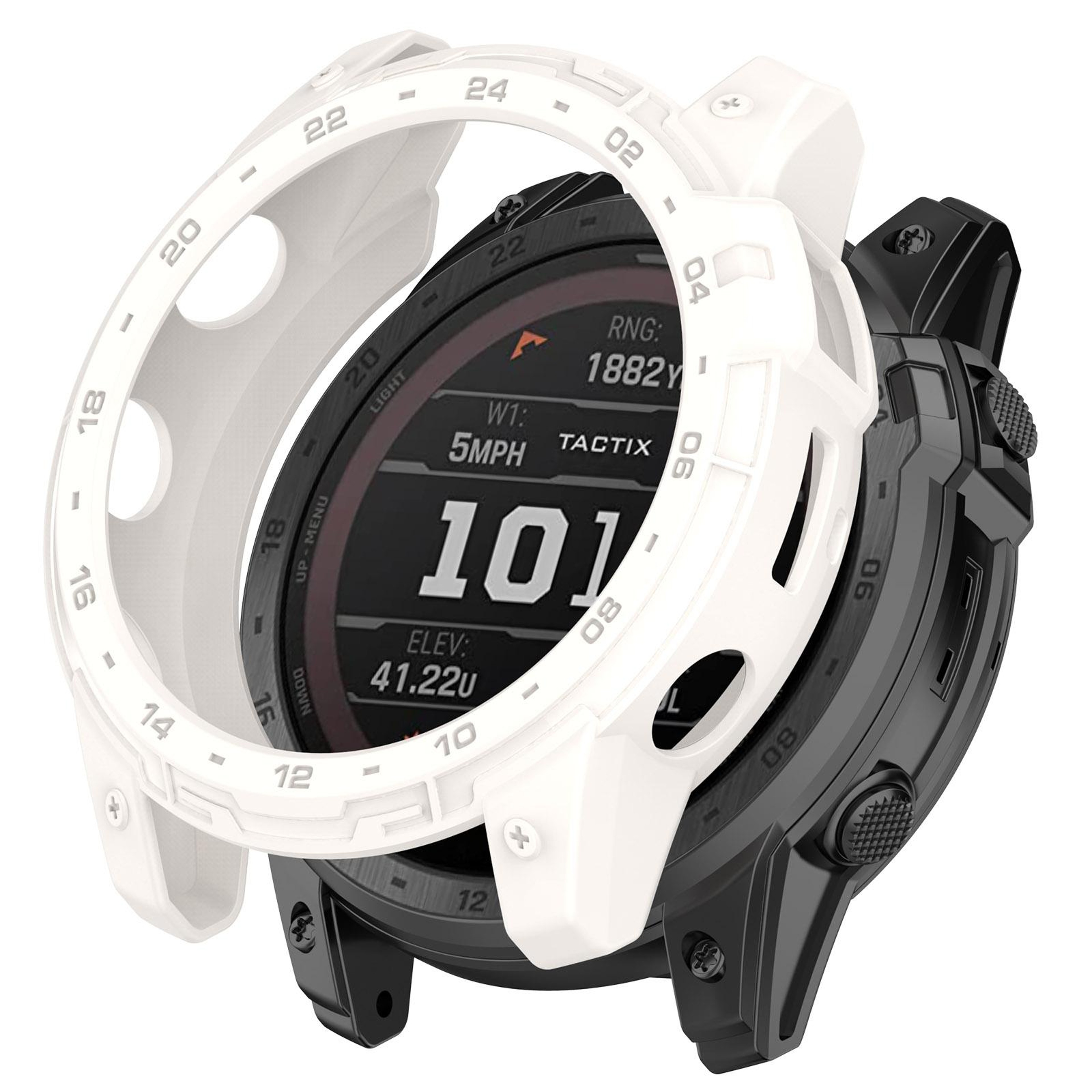 Garmin Enduro 2 Tactix 7 TPU Watch Case Armor Protective Cover Lightweight Shockproof Bumper 11