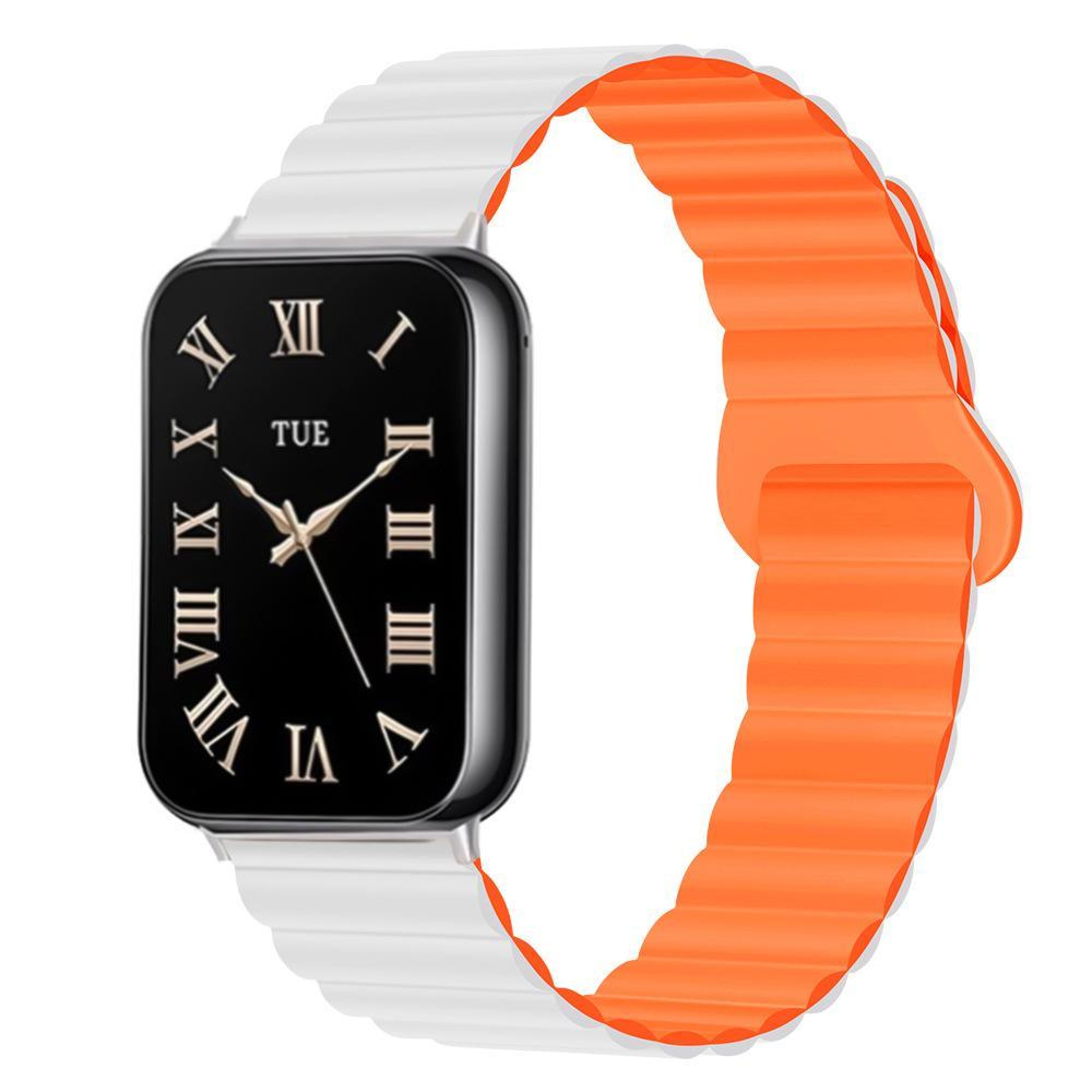 Xiaomi Band 10 Pro Redmi Watch 6 5 Magnetic Silicone Watch Band with Reverse Buckle Two Color Strap – view 8
