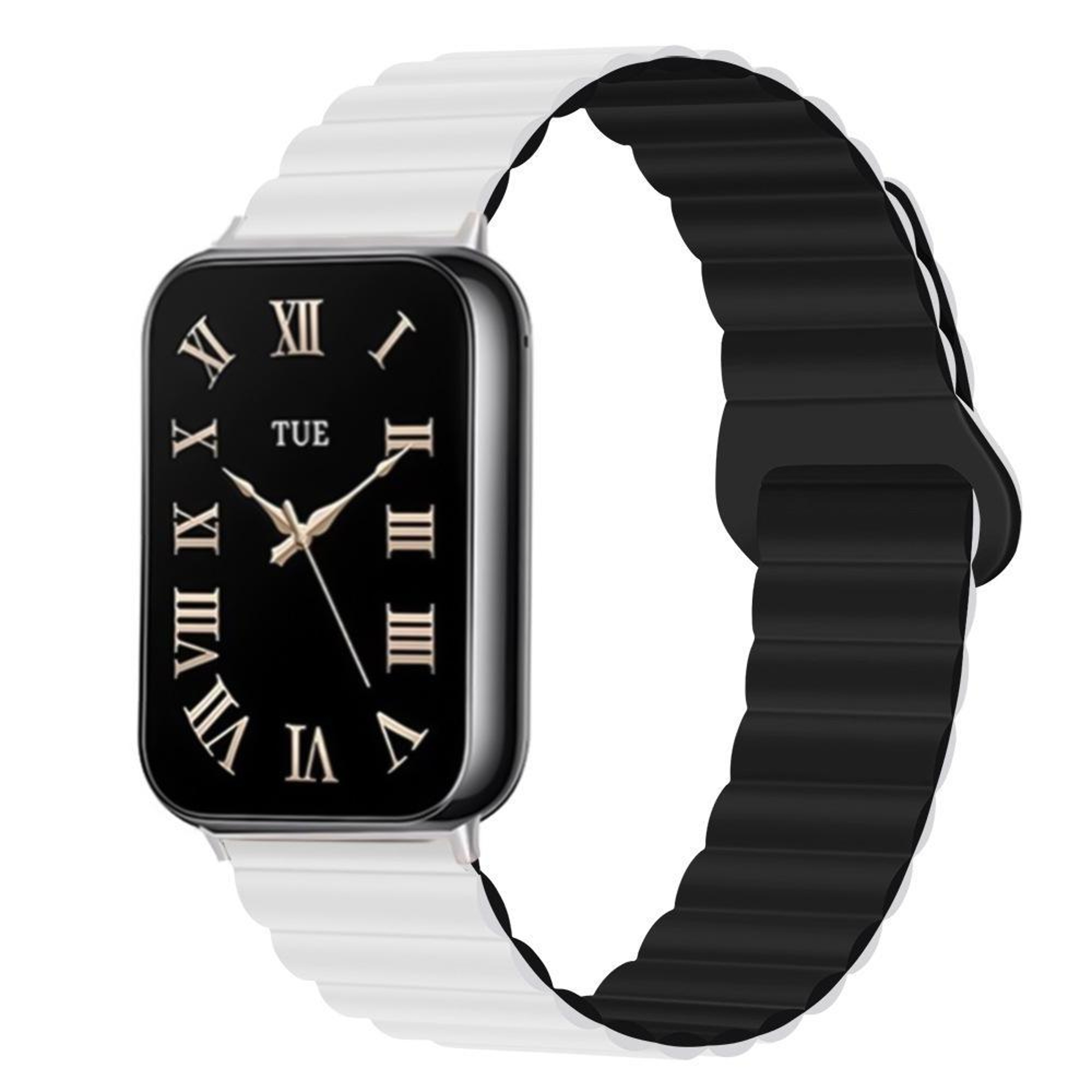 Xiaomi Band 10 Pro Redmi Watch 6 5 Magnetic Silicone Watch Band with Reverse Buckle Two Color Strap – view 9